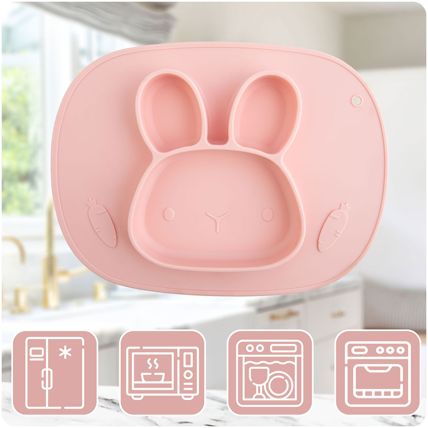 Ricokidsi silikoonist söögitaldrik lastele - Image 6