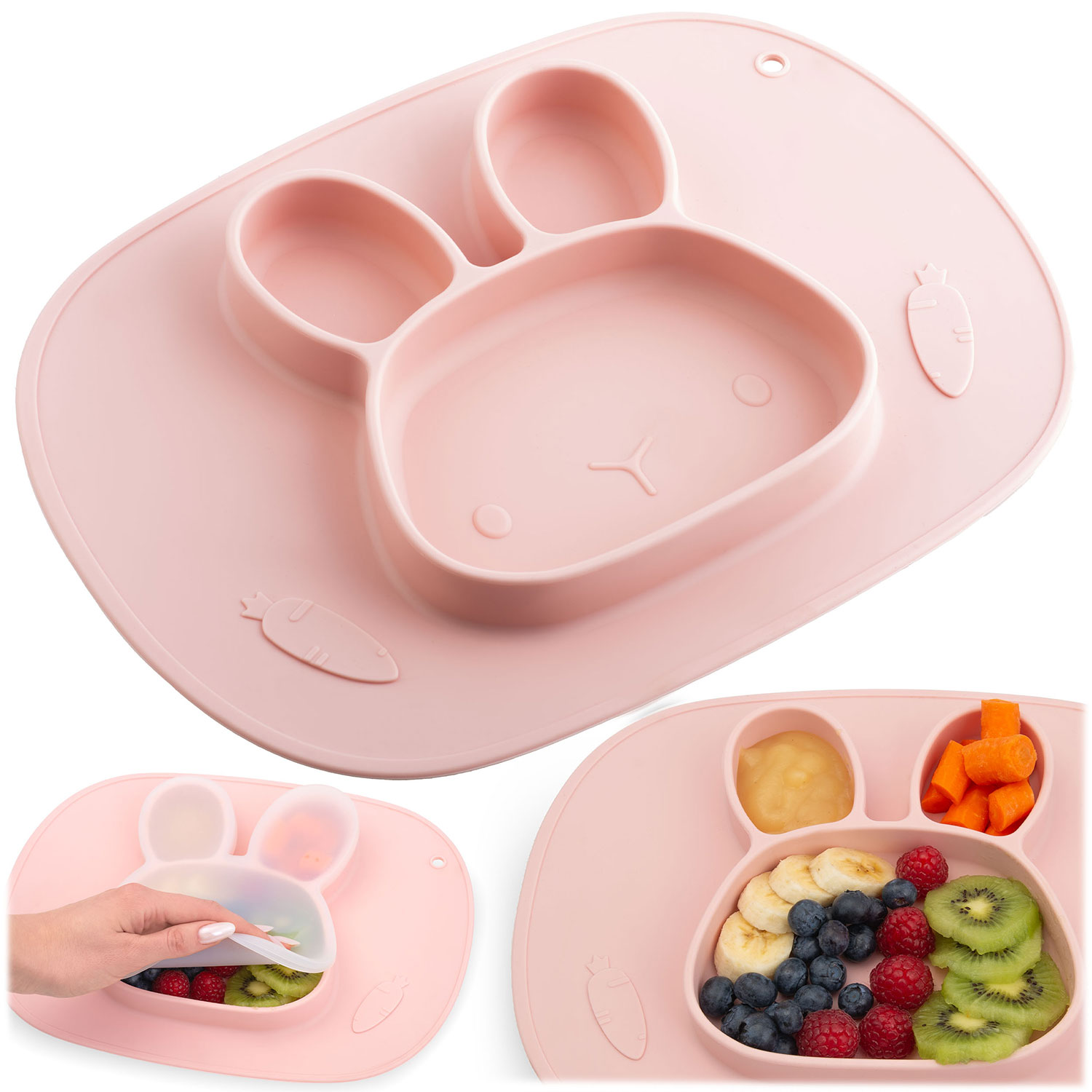 Ricokidsi silikoonist söögitaldrik lastele