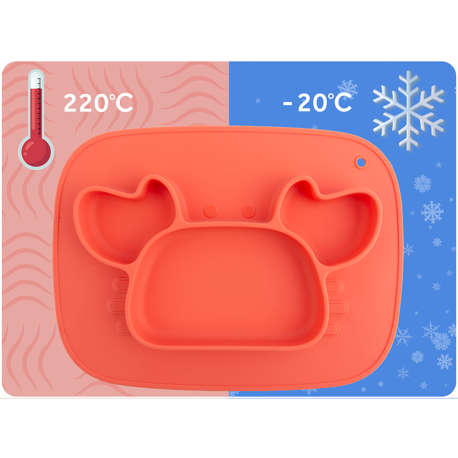 Ricokidsi silikoonist krabide toitmisalus lastele - Image 10