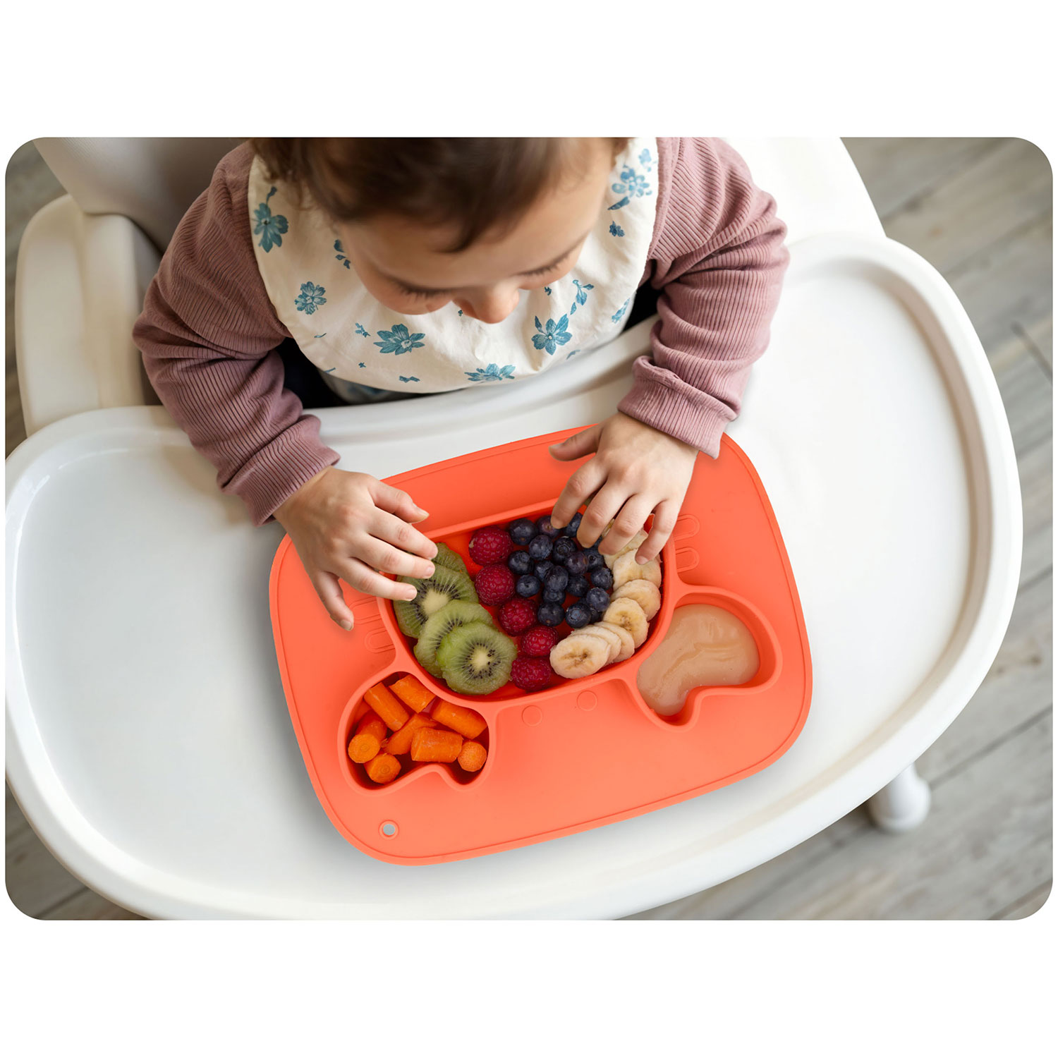 Ricokidsi silikoonist krabide toitmisalus lastele - Image 12