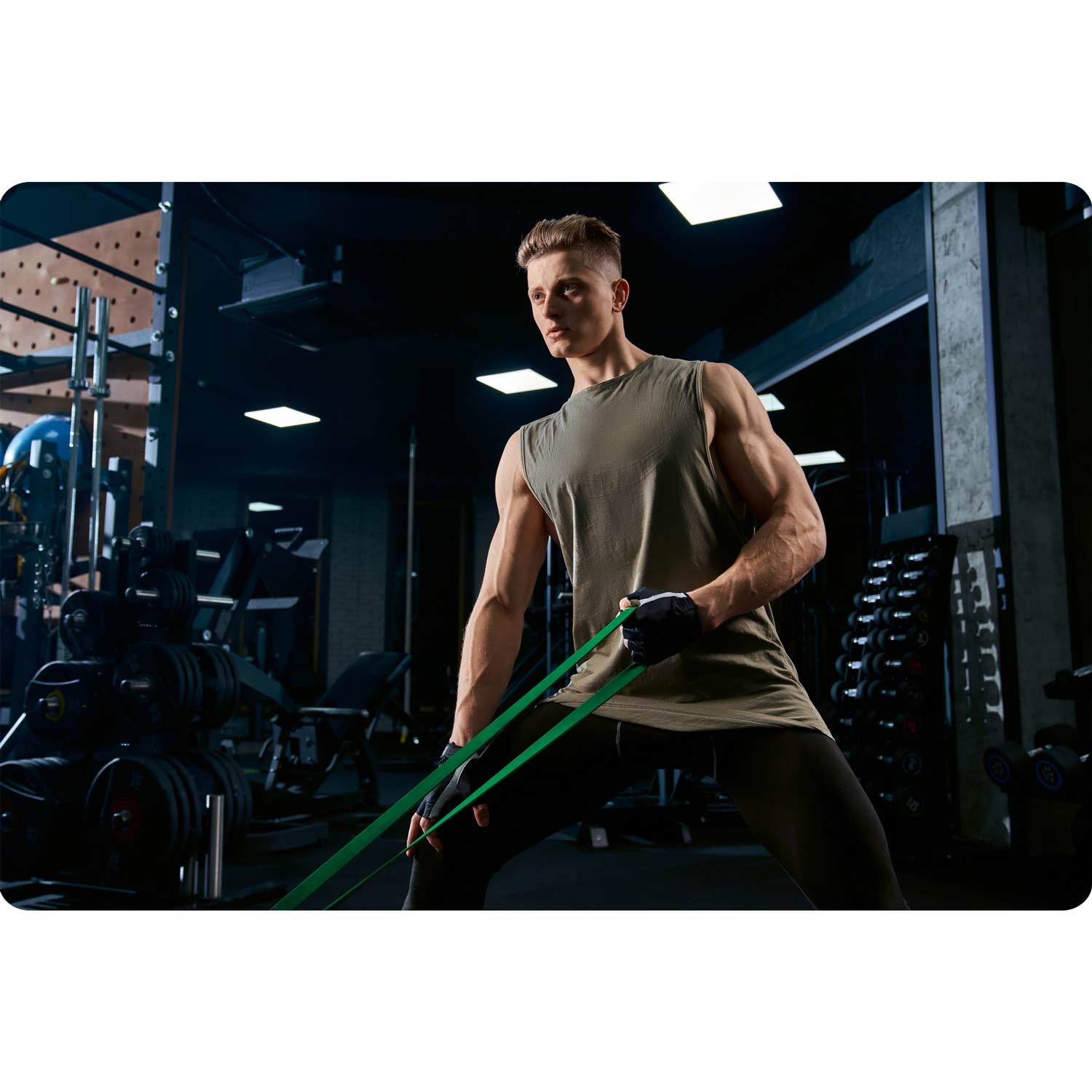 NS-960 Neo-Sport roheline treeningtakistuslint - Image 5