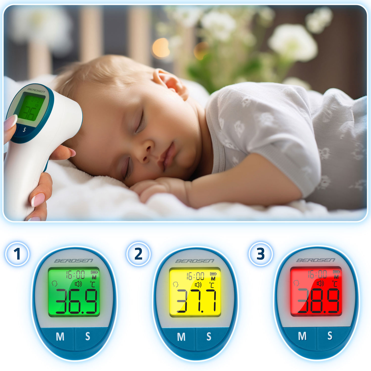 Berdsen BD-100 kontaktivaba infrapunatermomeeter - Image 10