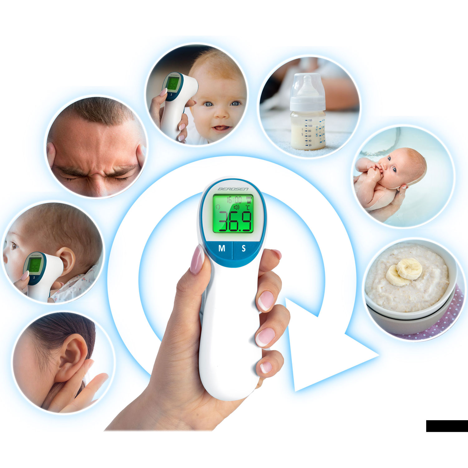 Berdsen BD-100 kontaktivaba infrapunatermomeeter - Image 11