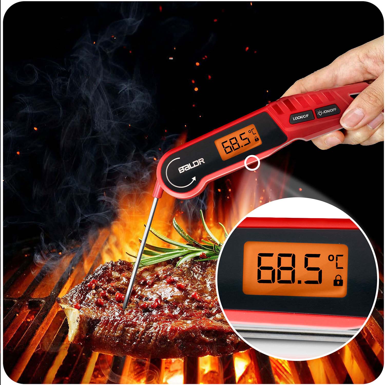 Baldr BD-130 nõelaga lihatermomeeter - Image 8