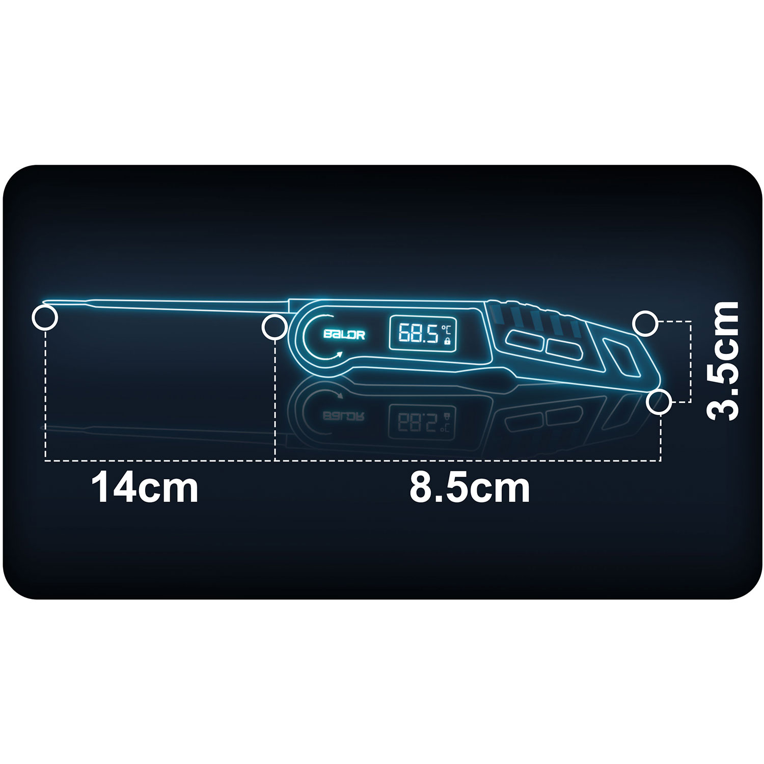Baldr BD-130 nõelaga lihatermomeeter - Image 16