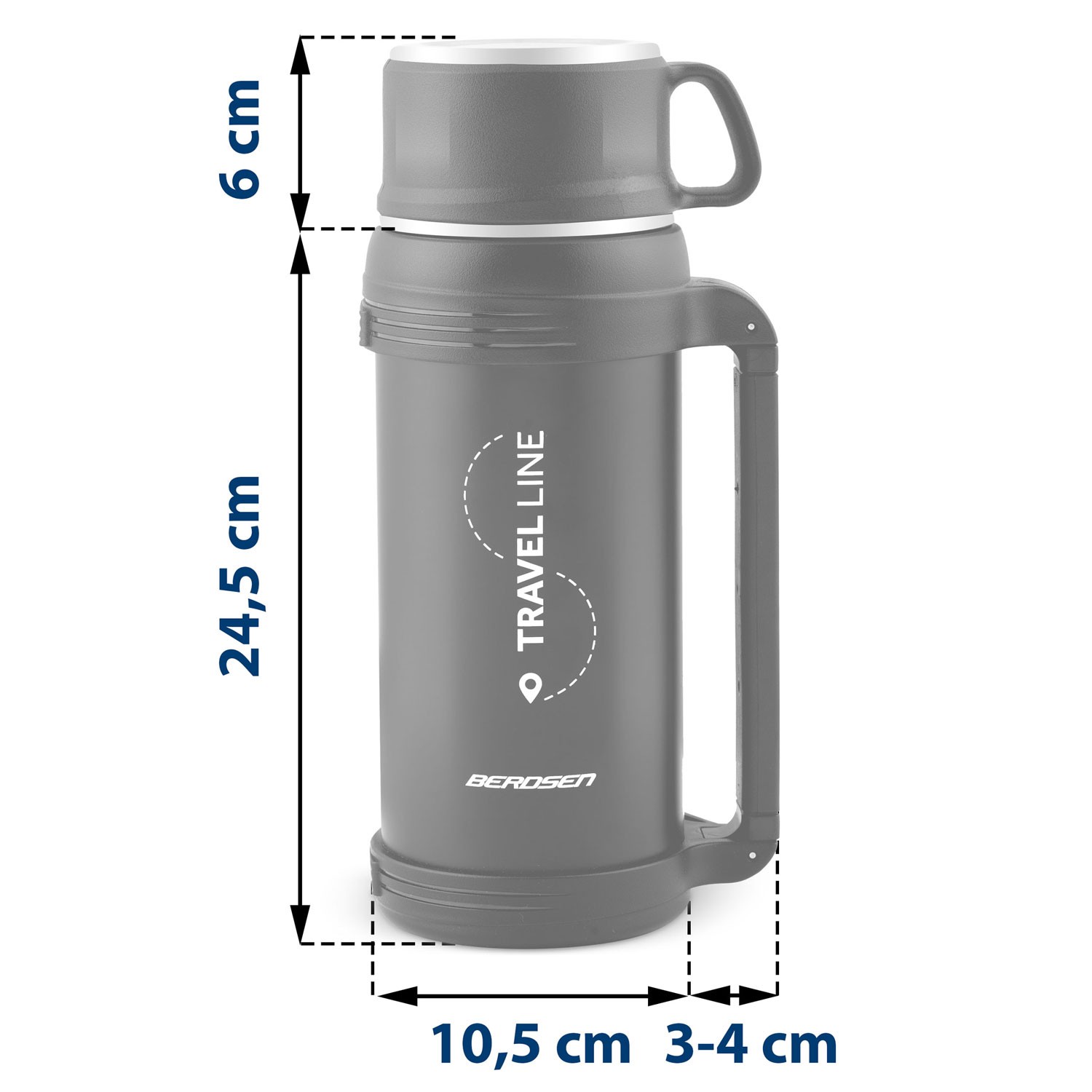 Vaakumtermos 1500 ml BD-781 must - Image 7