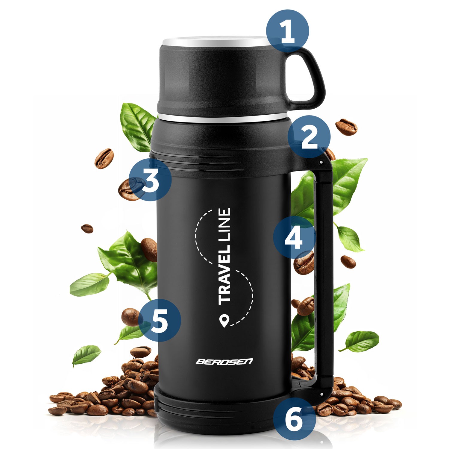 Vaakumtermos 1500 ml BD-781 must - Image 16