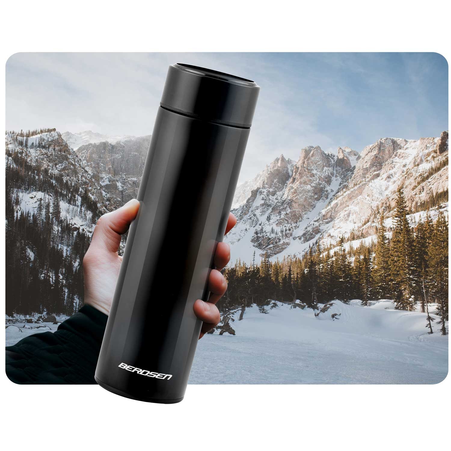 Vaakumtermos 420 ml BD-782 must - Image 8