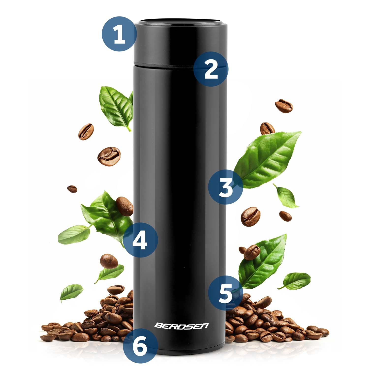 Vaakumtermos 420 ml BD-782 must - Image 14