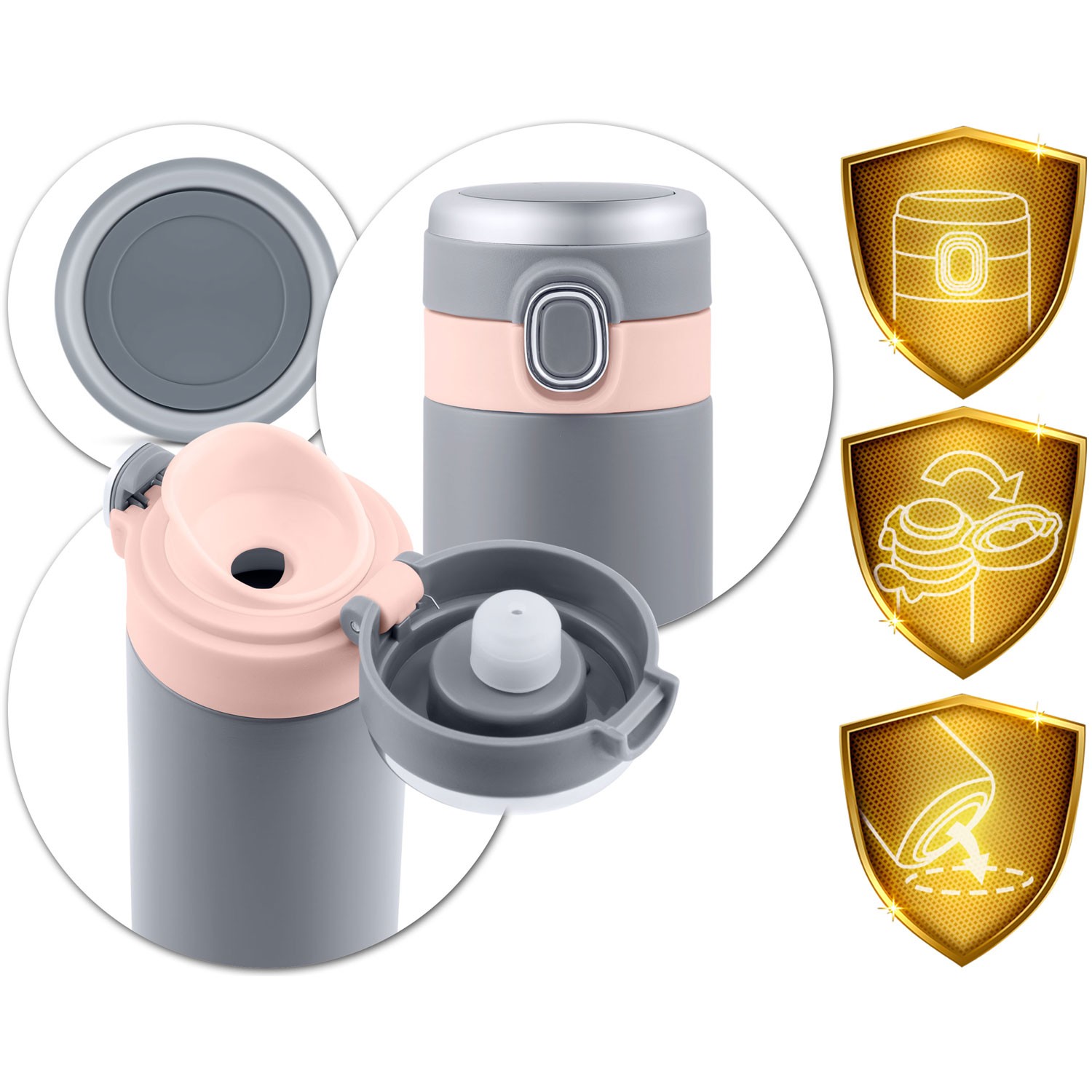 Vaakumtermos 450 ml BD-786 hall - Image 5