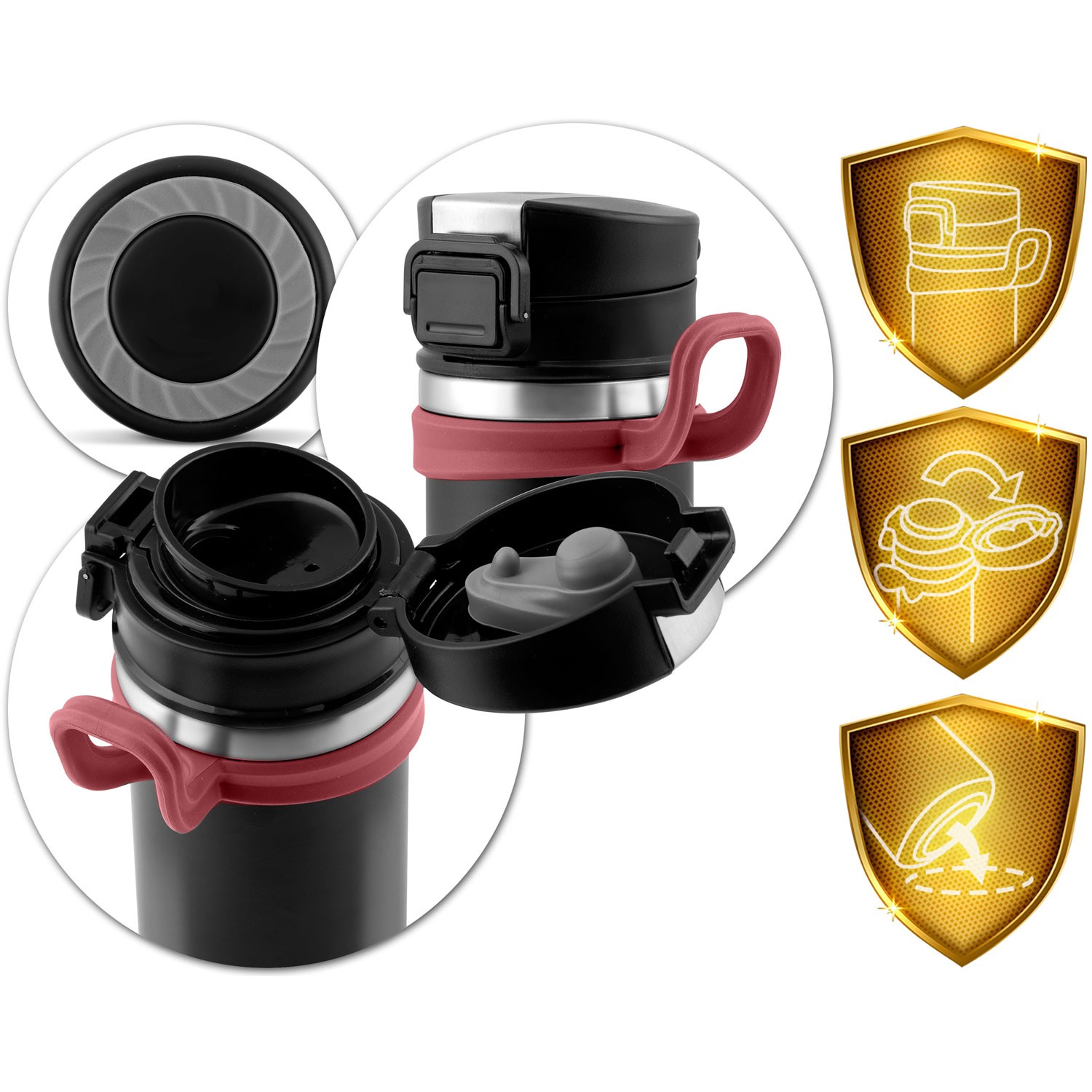 Vaakumtermos 450 ml BD-783 must - Image 8