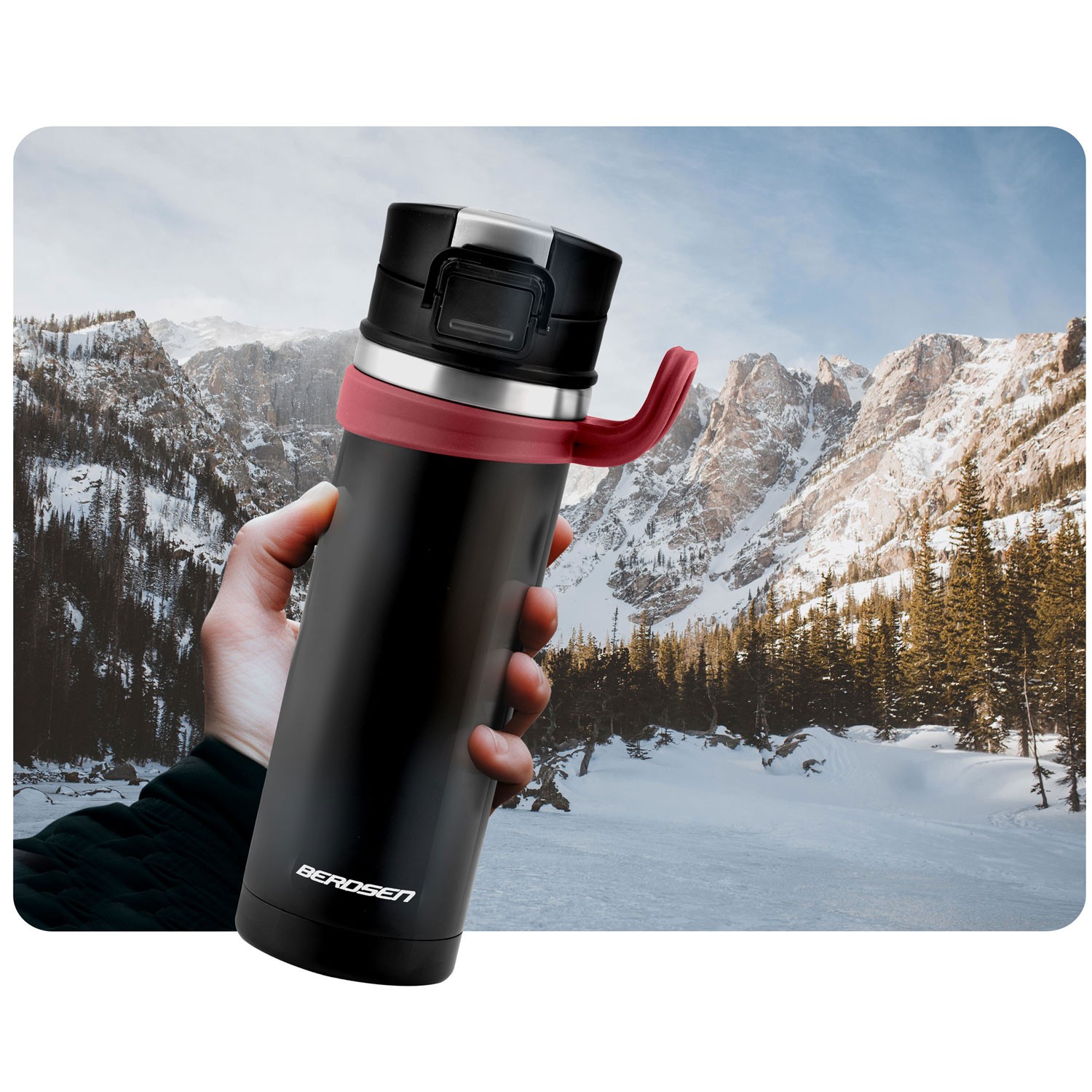 Vaakumtermos 450 ml BD-783 must - Image 9