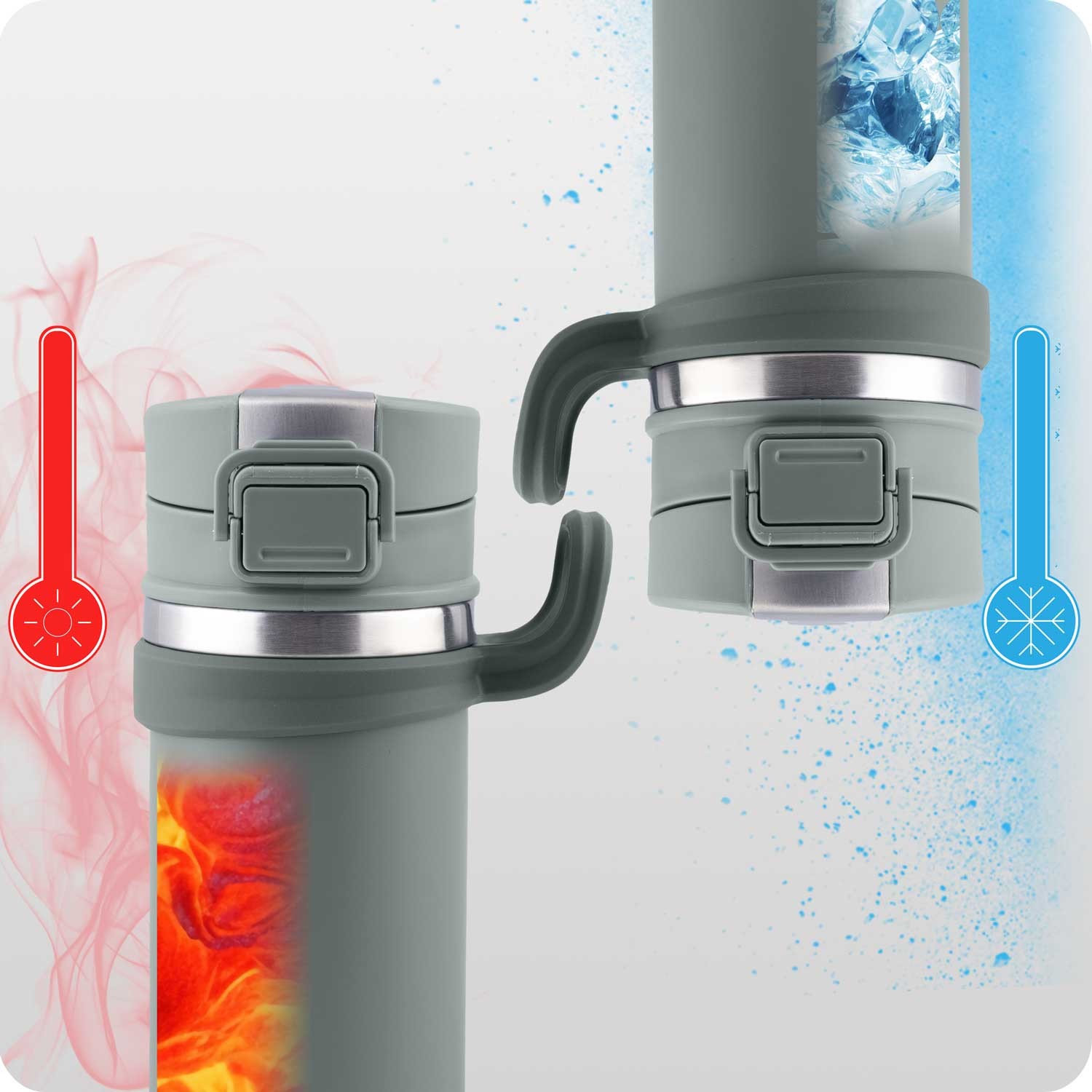 Vaakumtermos 450 ml BD-783 hall - Image 7