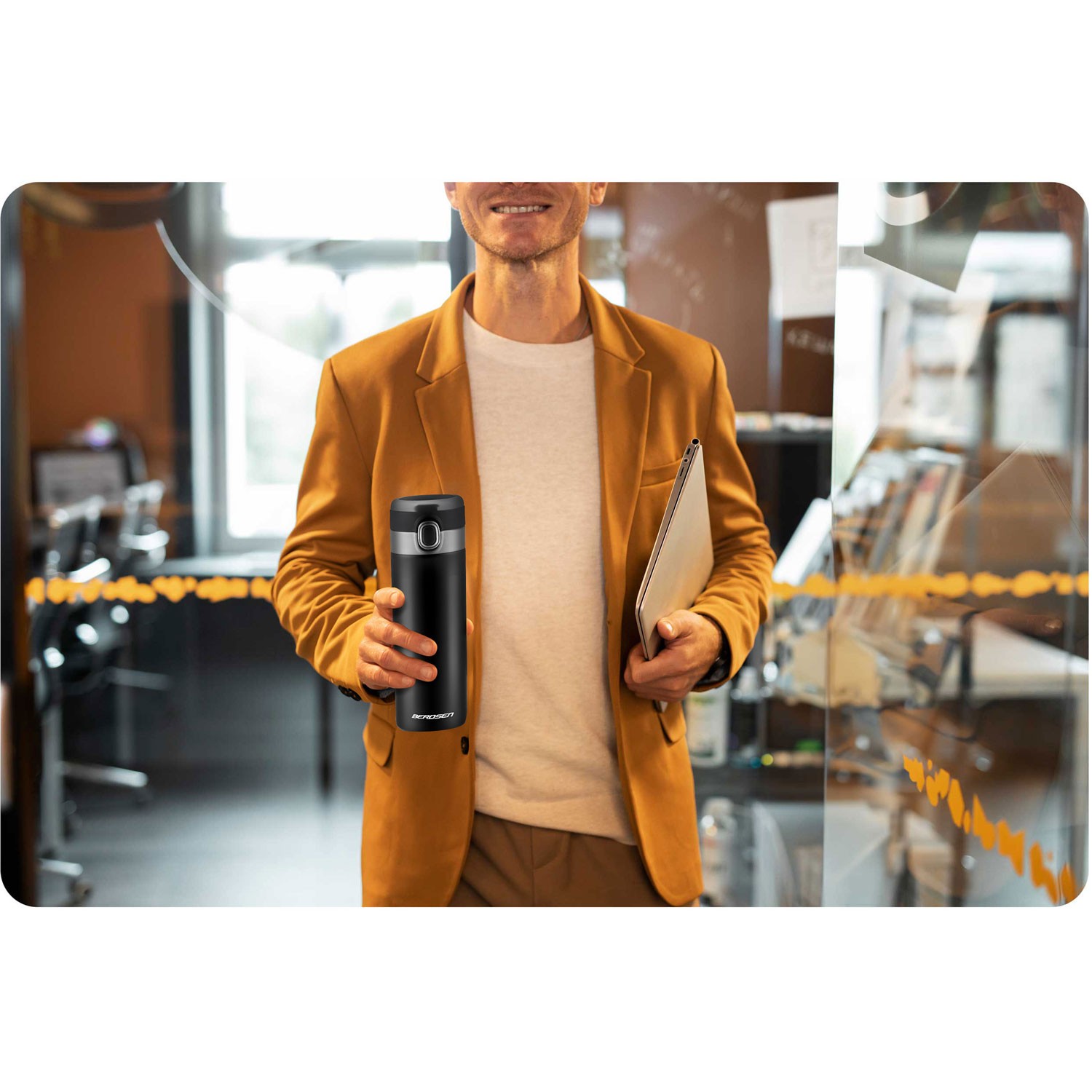 Vaakumtermos 450 ml BD-786 must - Image 13