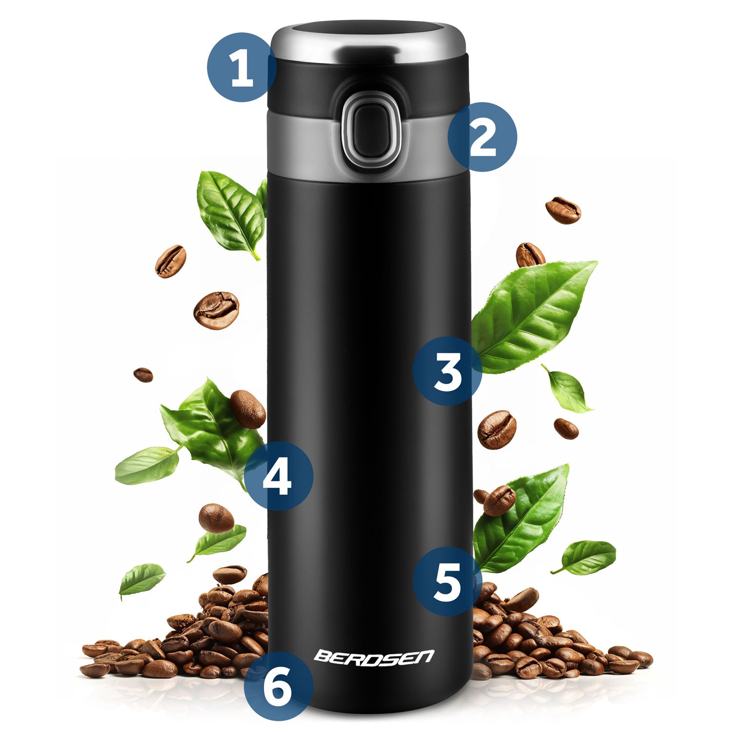 Vaakumtermos 450 ml BD-786 must - Image 12