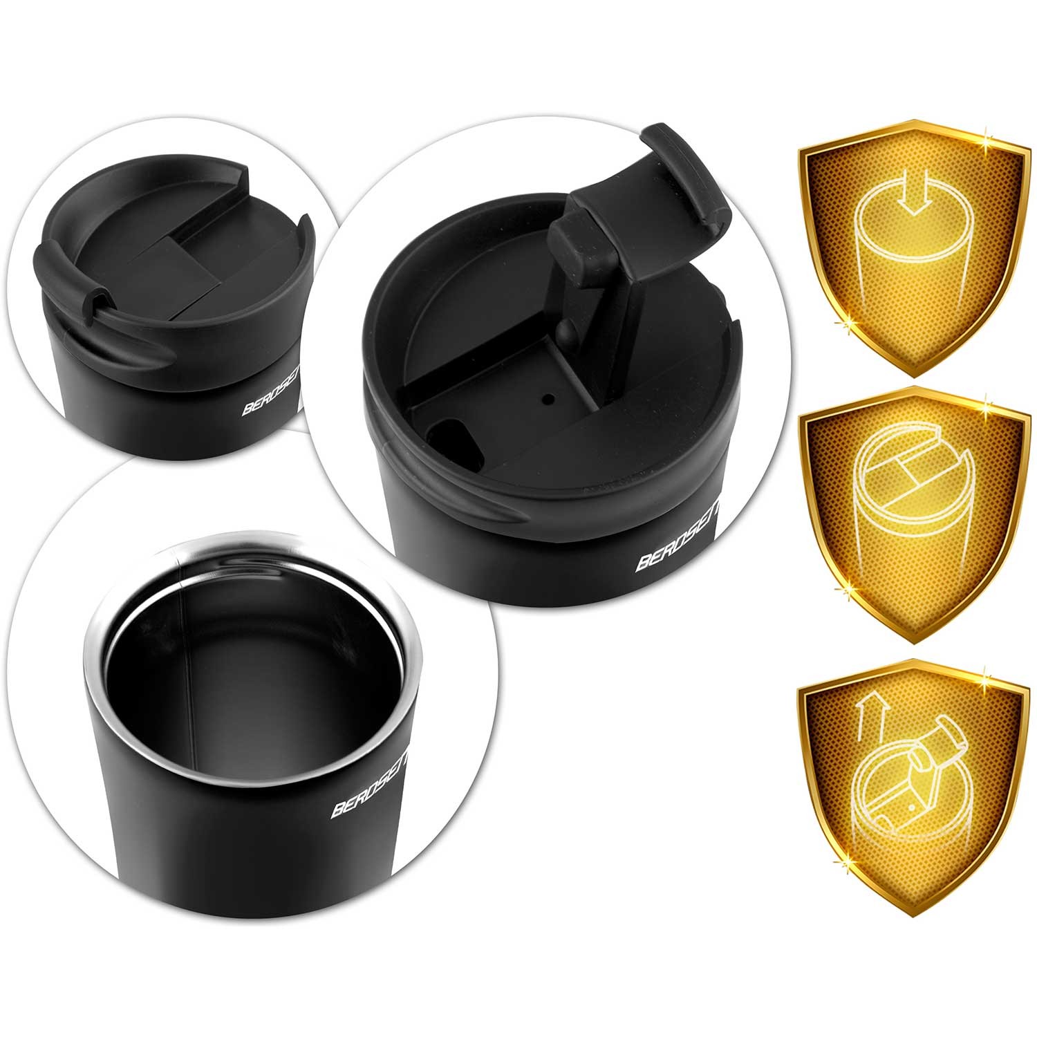 Vaakumtermos 470 ml BD-785 must - Image 7