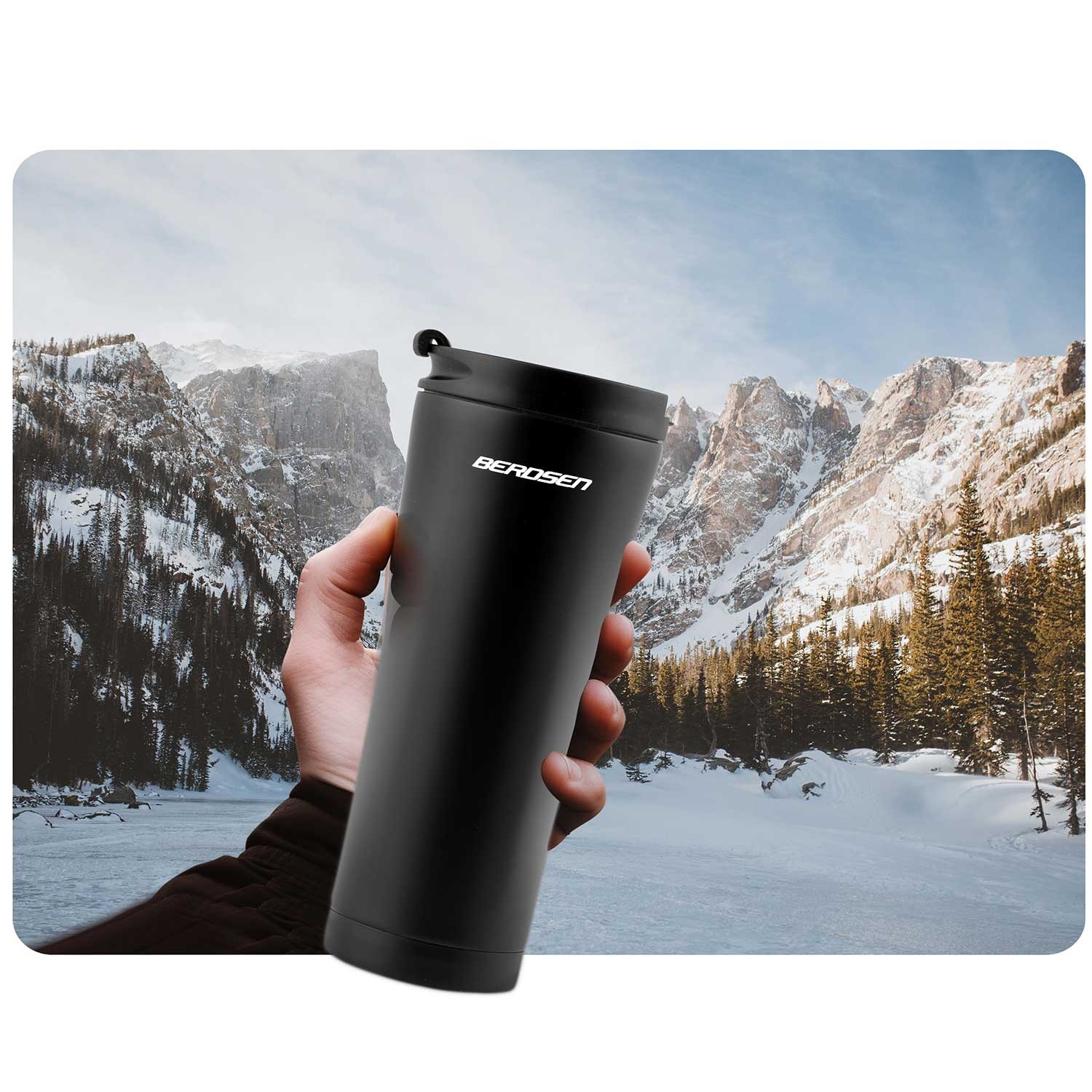 Vaakumtermos 470 ml BD-785 must - Image 6