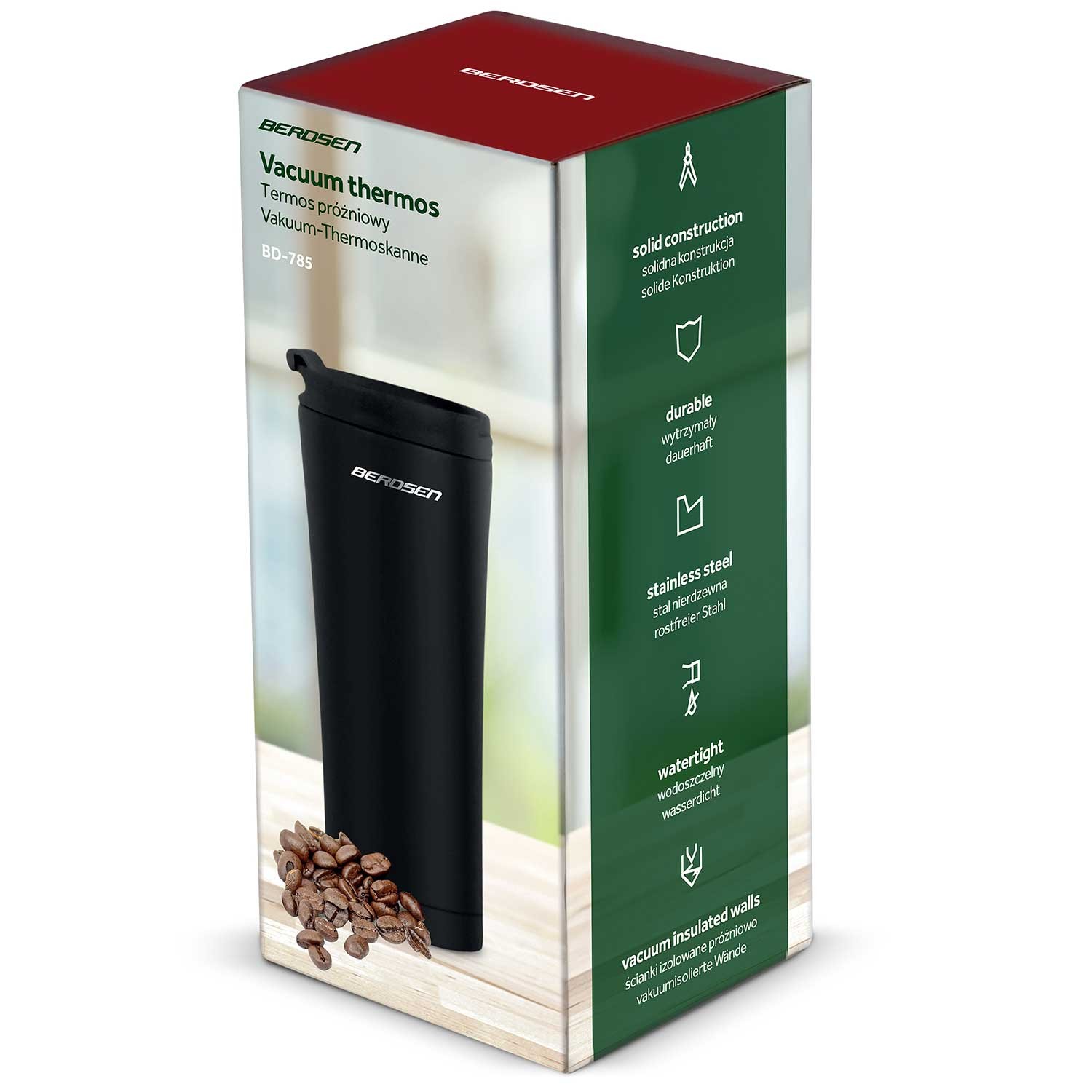 Vaakumtermos 470 ml BD-785 must - Image 5