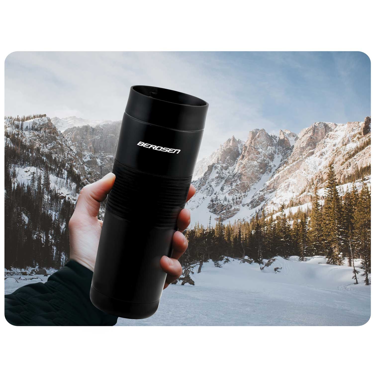 Vaakumtermos 590 ml BD-784 must - Image 10