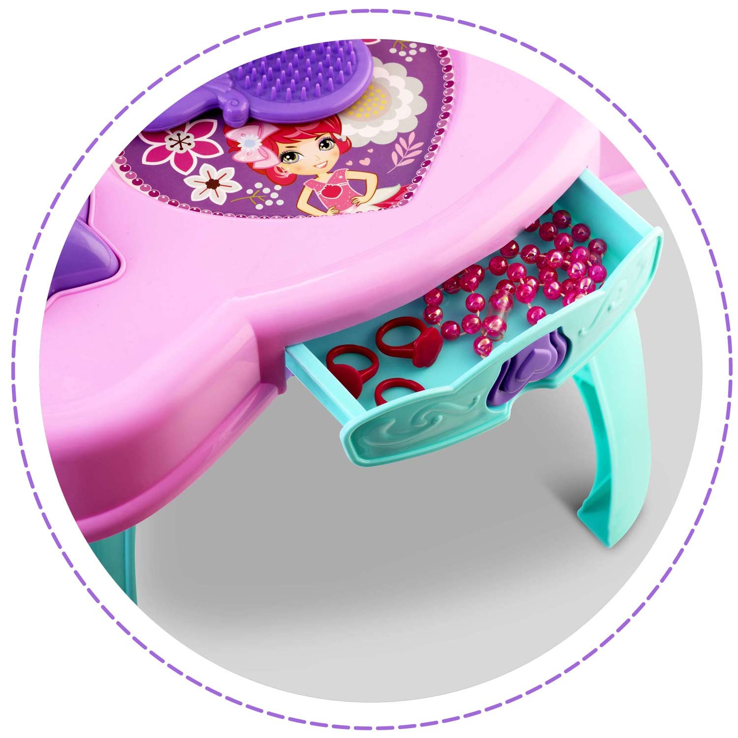 Ricokids 773200 peegliga tualettlaud tüdrukutele - Image 5