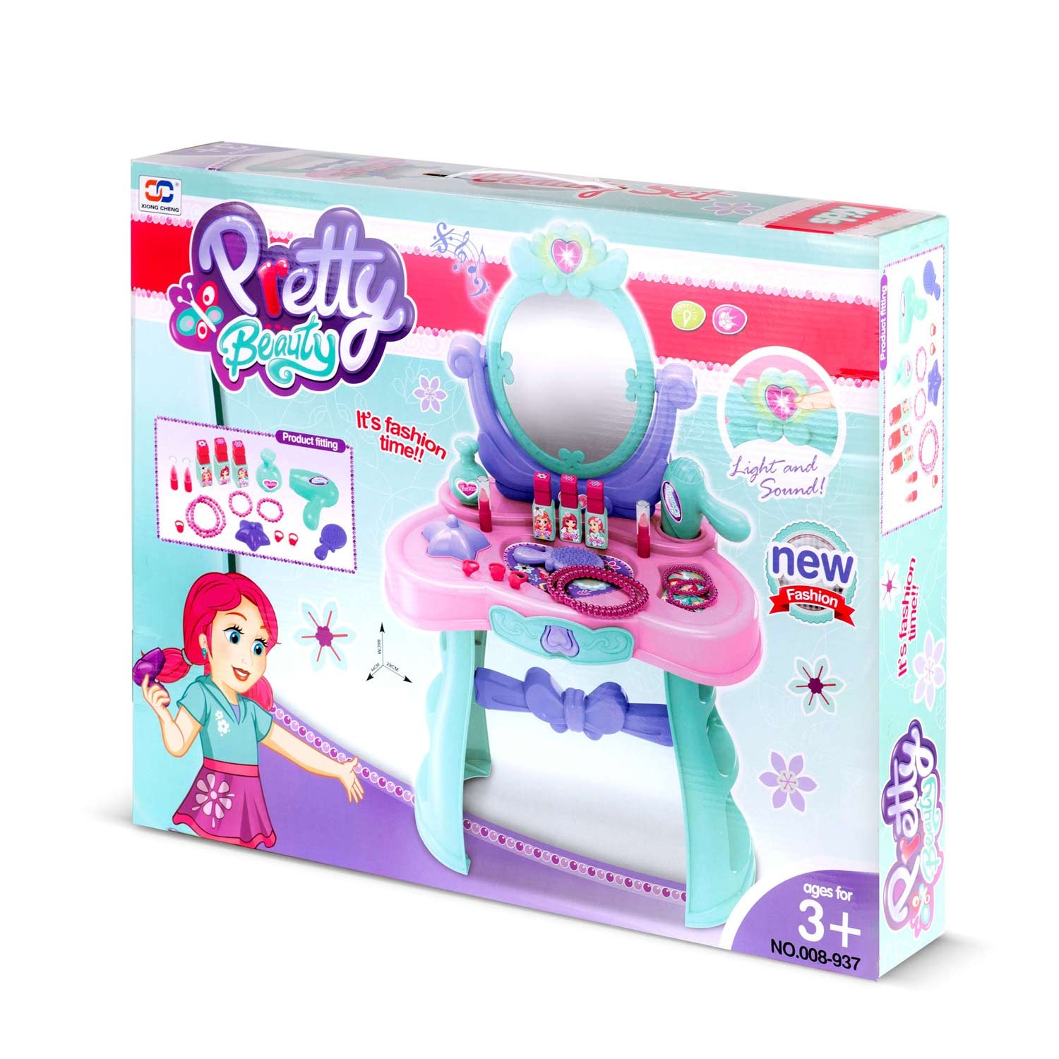 Ricokids 773200 peegliga tualettlaud tüdrukutele - Image 7