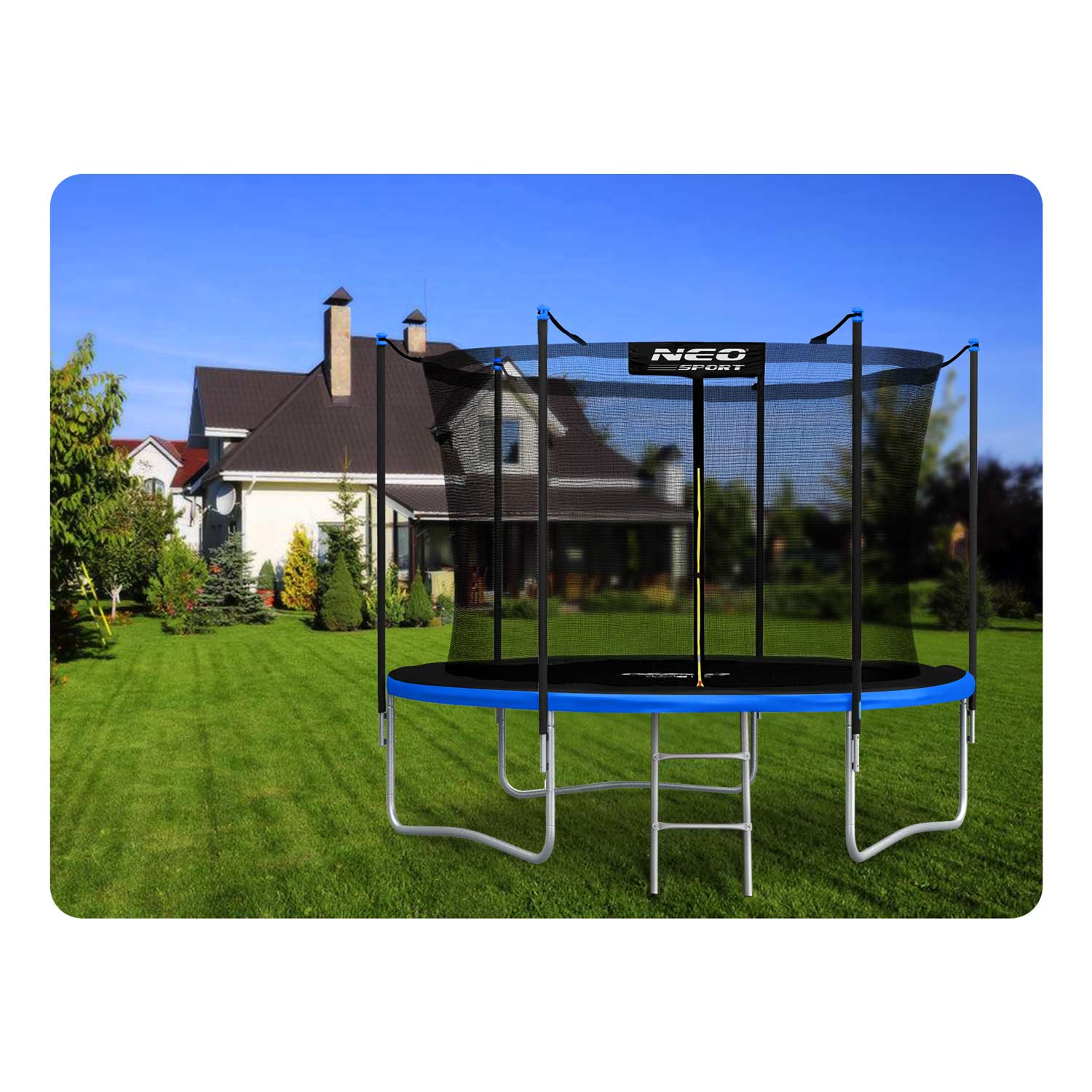 10ft/312cm aiabauti sisevõrgu ja redeliga Neo-Sport - Image 10