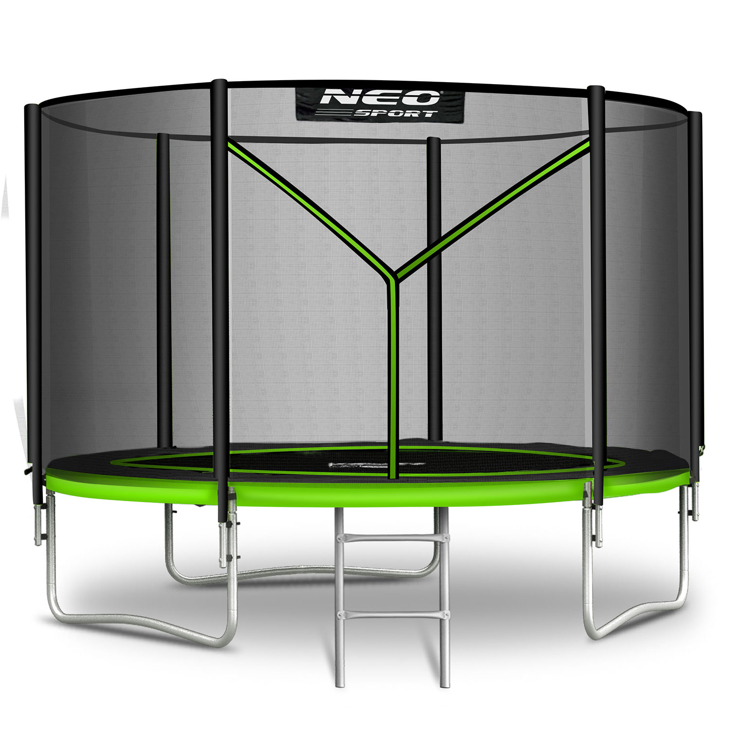 10 jala / 312 cm aiabatuut õuevõrgu ja redeliga Neo-Sport - Image 2