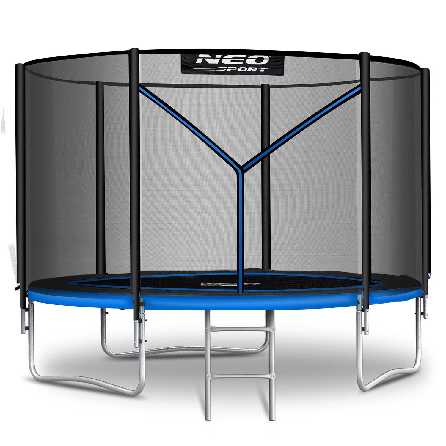 10 jala / 312 cm aiabatuut õuevõrgu ja redeliga Neo-Sport