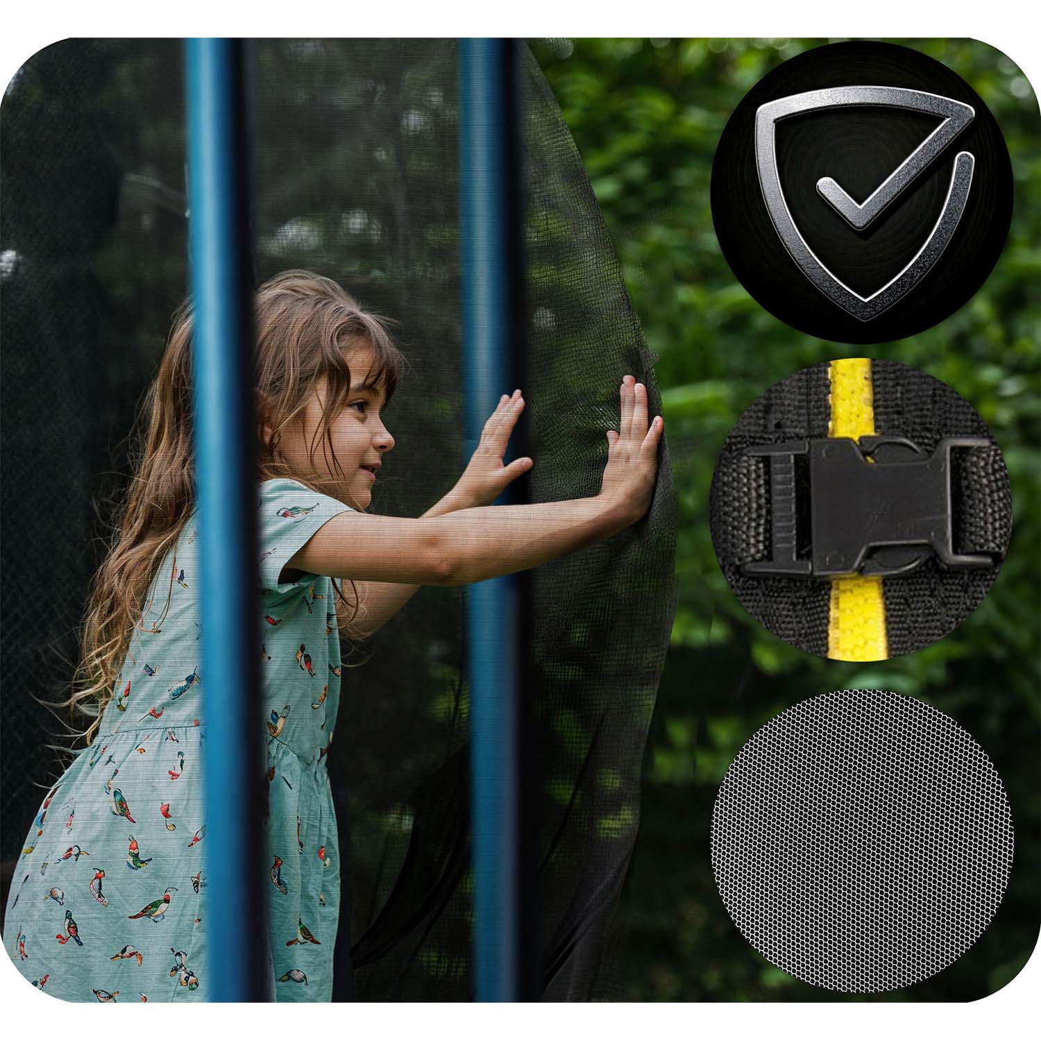 10ft/312cm aiabauti sisevõrgu ja redeliga Neo-Sport - Image 11