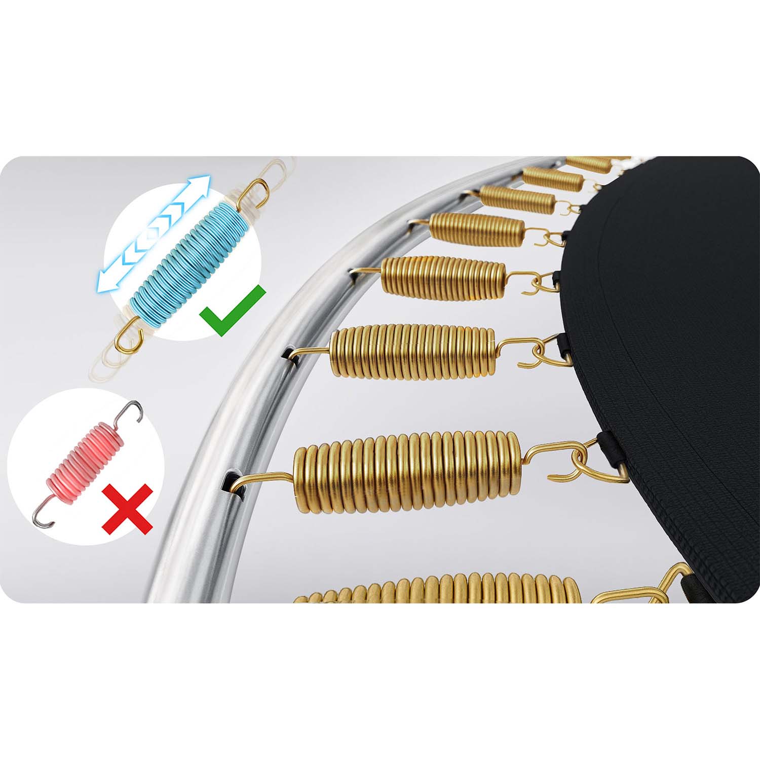 10ft/312cm aiabauti sisevõrgu ja redeliga Neo-Sport - Image 12