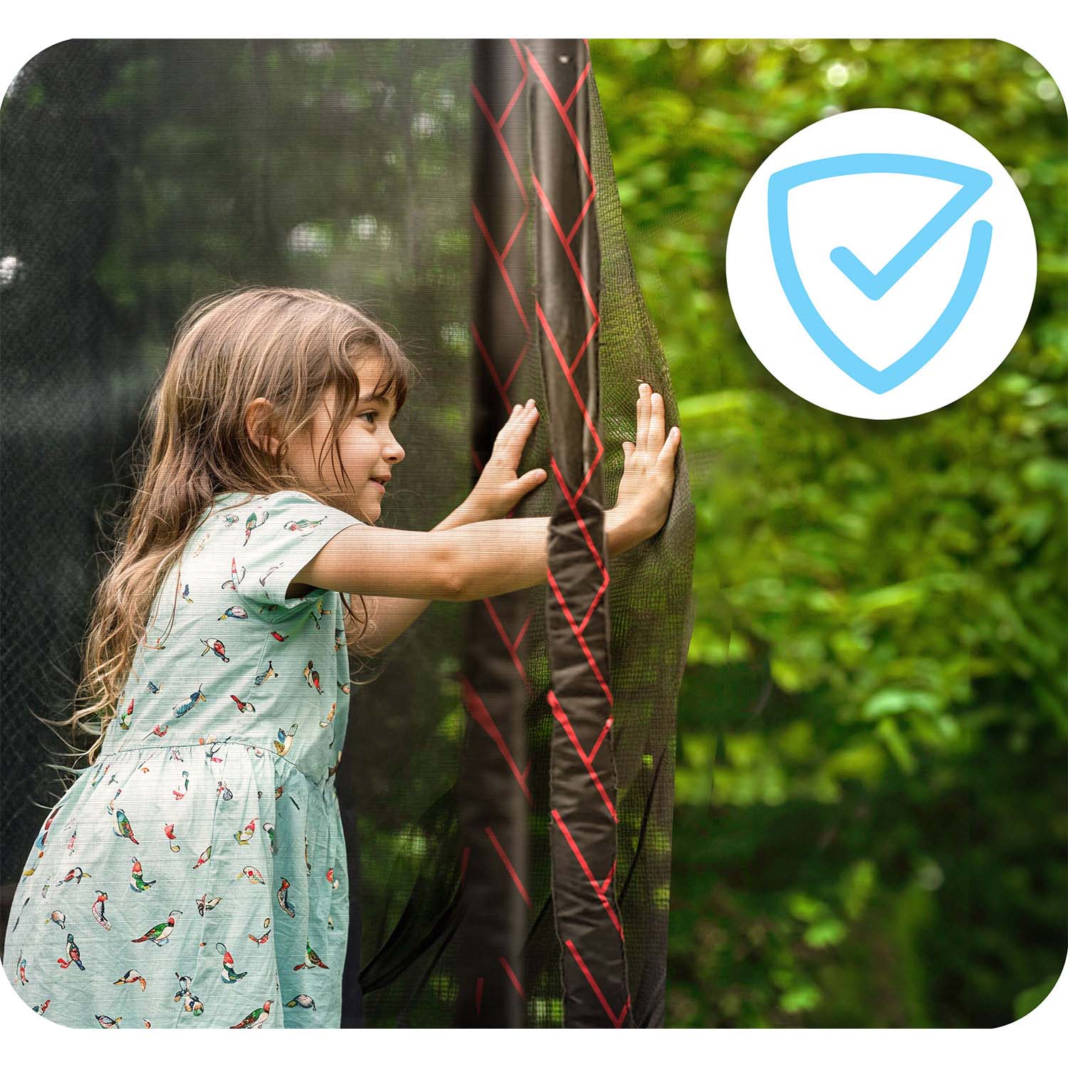 13 jala / 404 cm aiabauti õuevõrgu ja redeliga Neo-Sport - Image 9