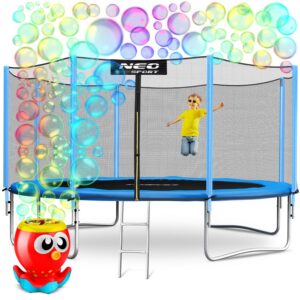 14 jala / 435 cm aiabauti õuevõrgu ja redeliga Neo-Sport FREE mullimängimismasin