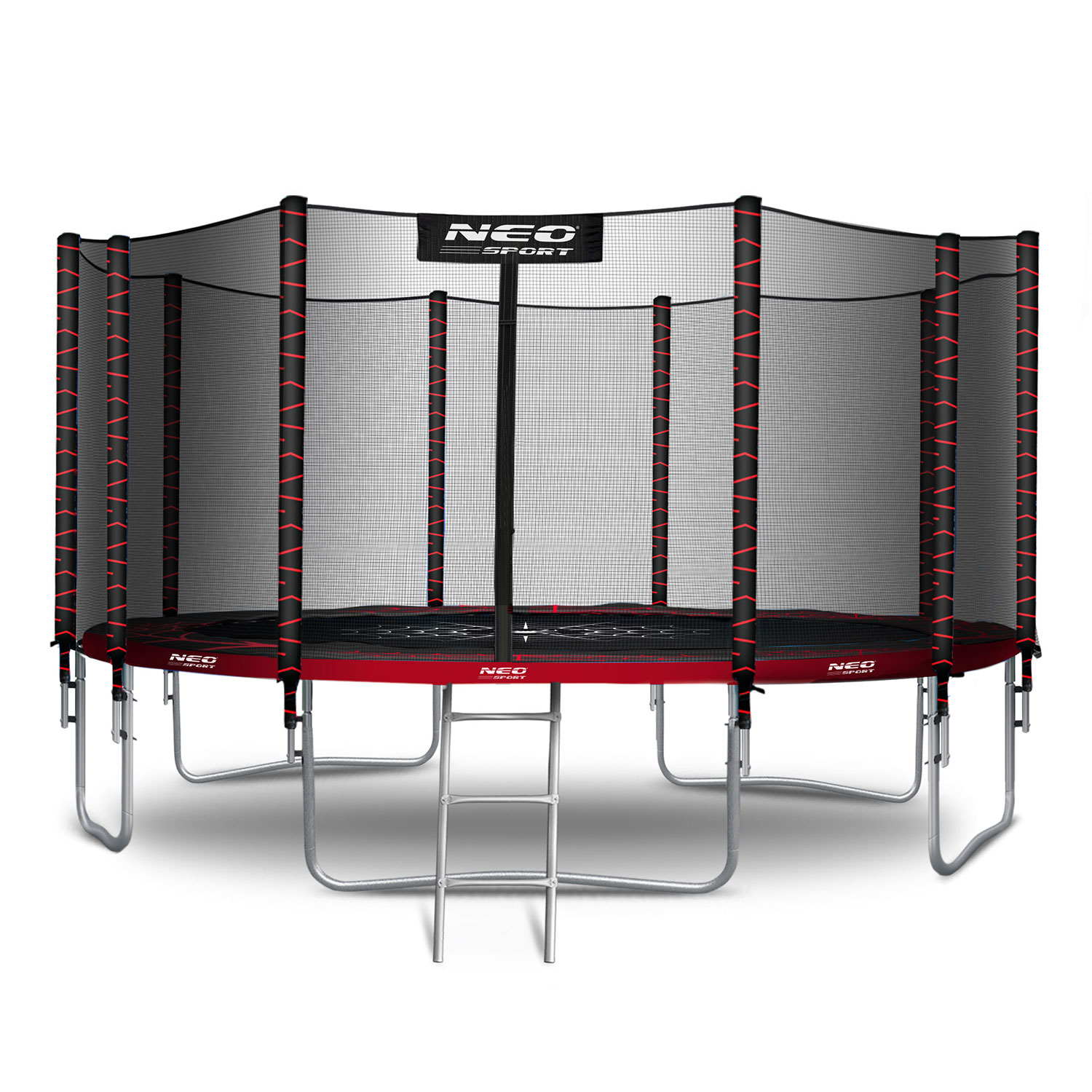15 jala / 465 cm aiabauti õuevõrgu ja redeliga Neo-Sport - Image 2