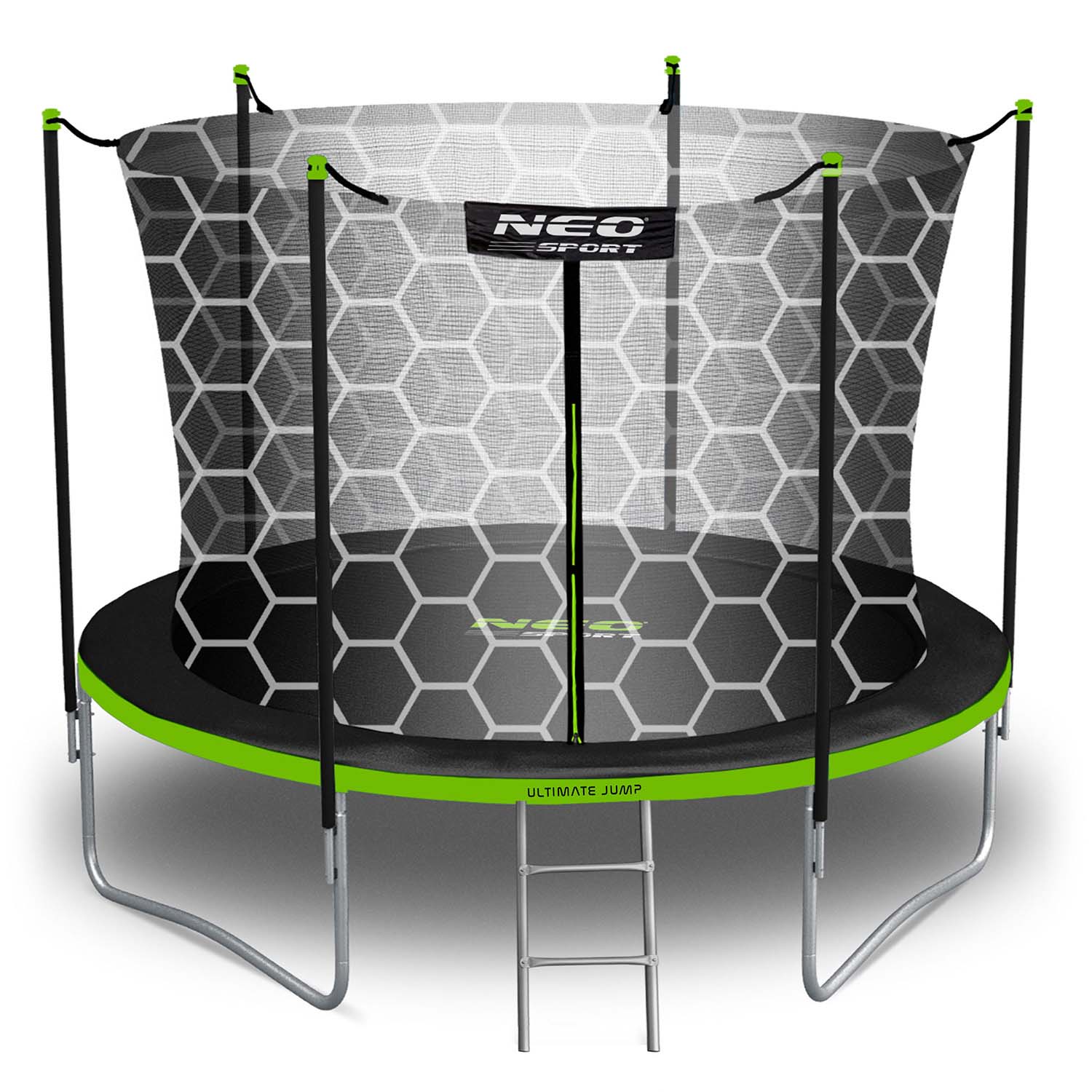 183 cm pikkune aiabauti sisevõrgu ja redeliga Neo-Sport - Image 2