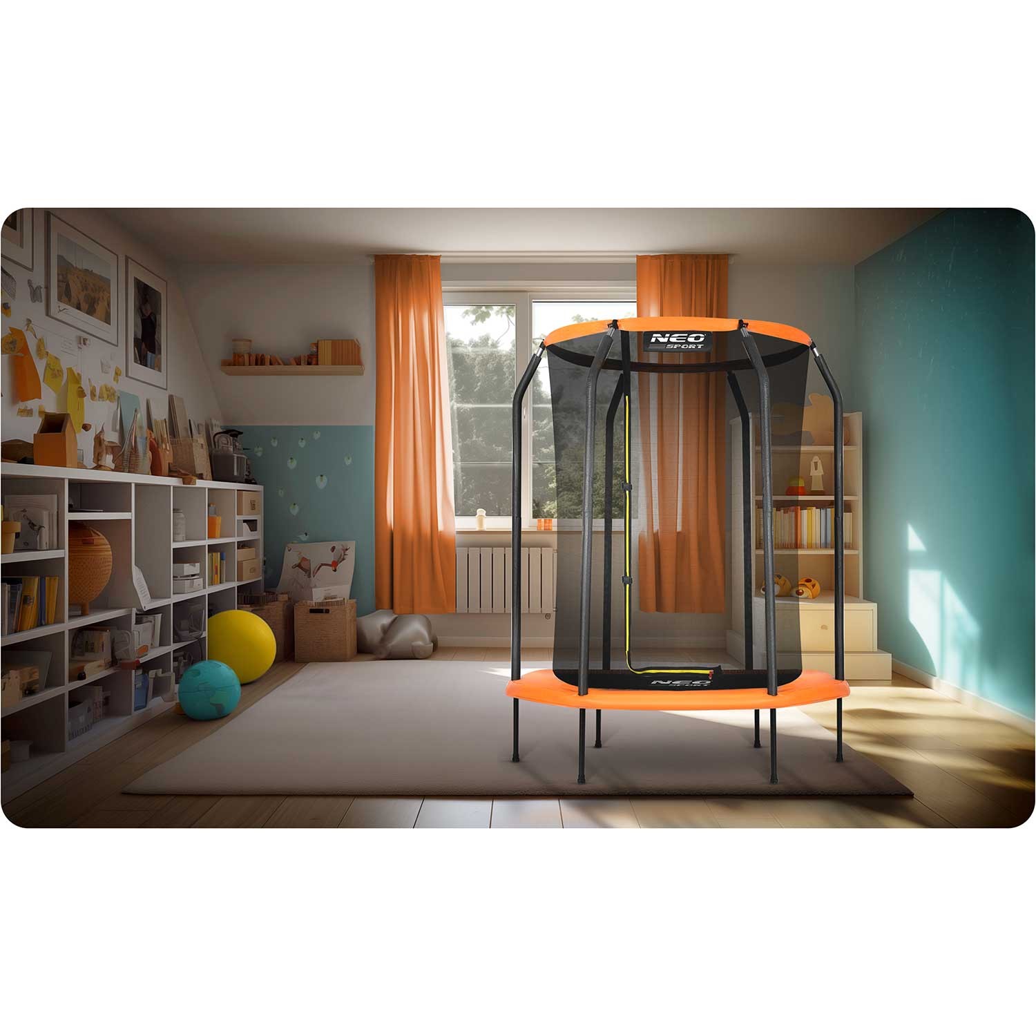 Laste aiabatuut 152 cm 5 jalga Neo-Sport - Image 7