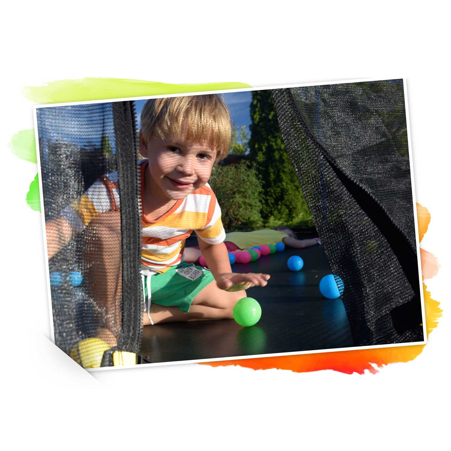 252 cm pikkune profileeritud aiabautiin sisevõrguga Neo-Sport + TASUTA mullivann - Image 8