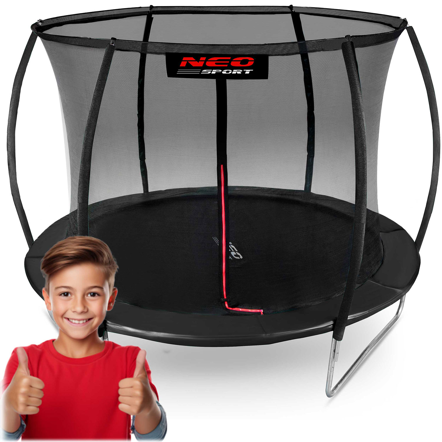 10ft/312cm profileeritud aiabatuut sisevõrguga Neo-Sport - Image 13