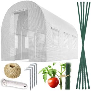 Aiatunnel 2 x 3 m (6 m2) valge Plonos