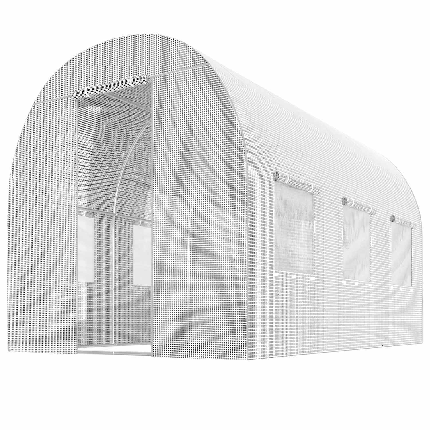 Aiatunnel 2 x 3 m (6 m2) valge Plonos - Image 2