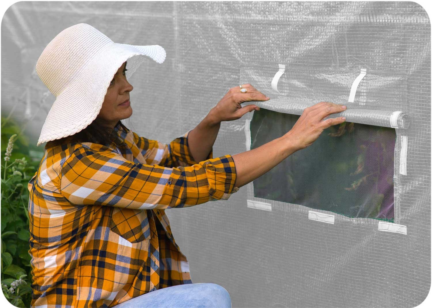 Aiatunnel 3x6m (18m2) valge Plonos - Image 6