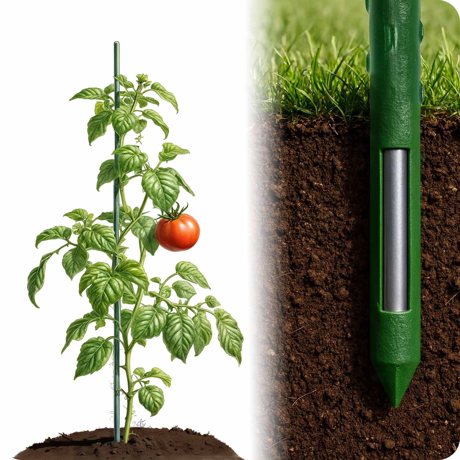 Lillepulgad 120 cm Plonos PL-940 rohelised 10 tk - Image 6