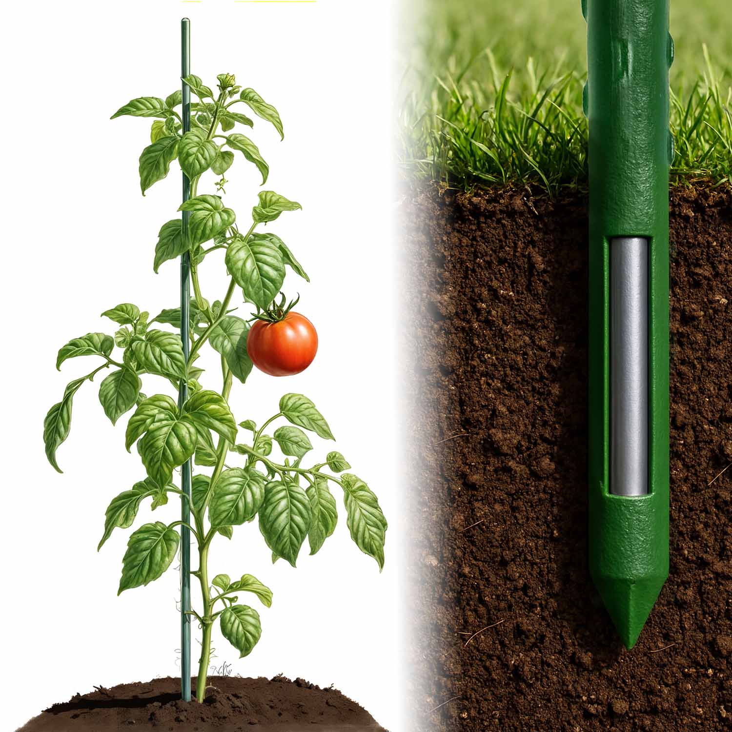 Lillepulgad 150 cm Plonos PL-940 rohelised 10 tk - Image 5