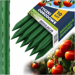 Lillepulgad 150 cm Plonos PL-940 rohelised 10 tk