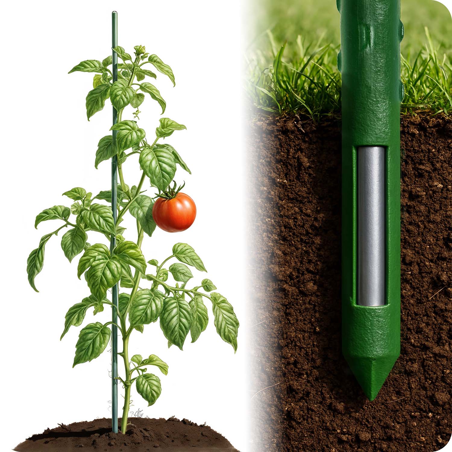 Lillepulgad 180 cm Plonos PL-940 rohelised 10 tk - Image 5