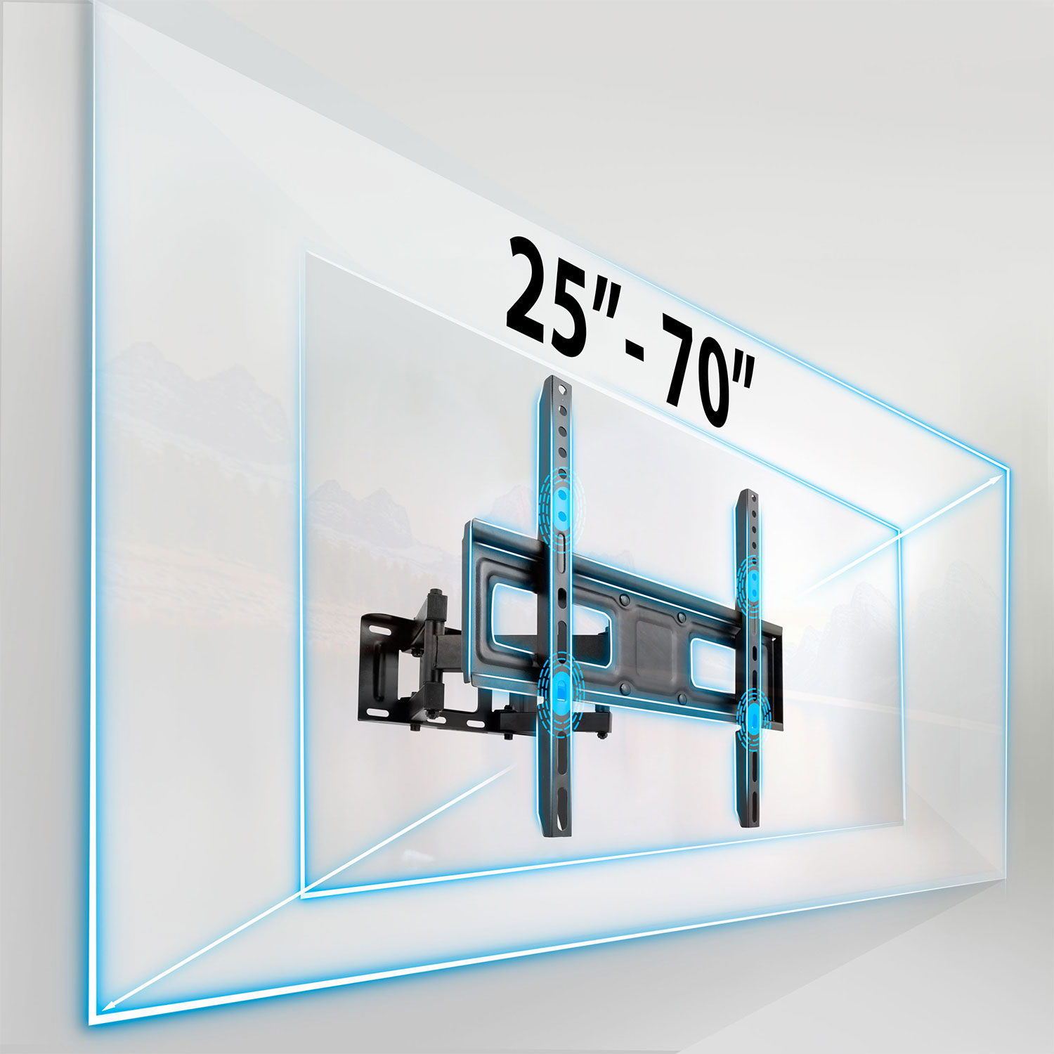 Televiisori alus 25–70 tolli Humberg 50 kg - Image 4