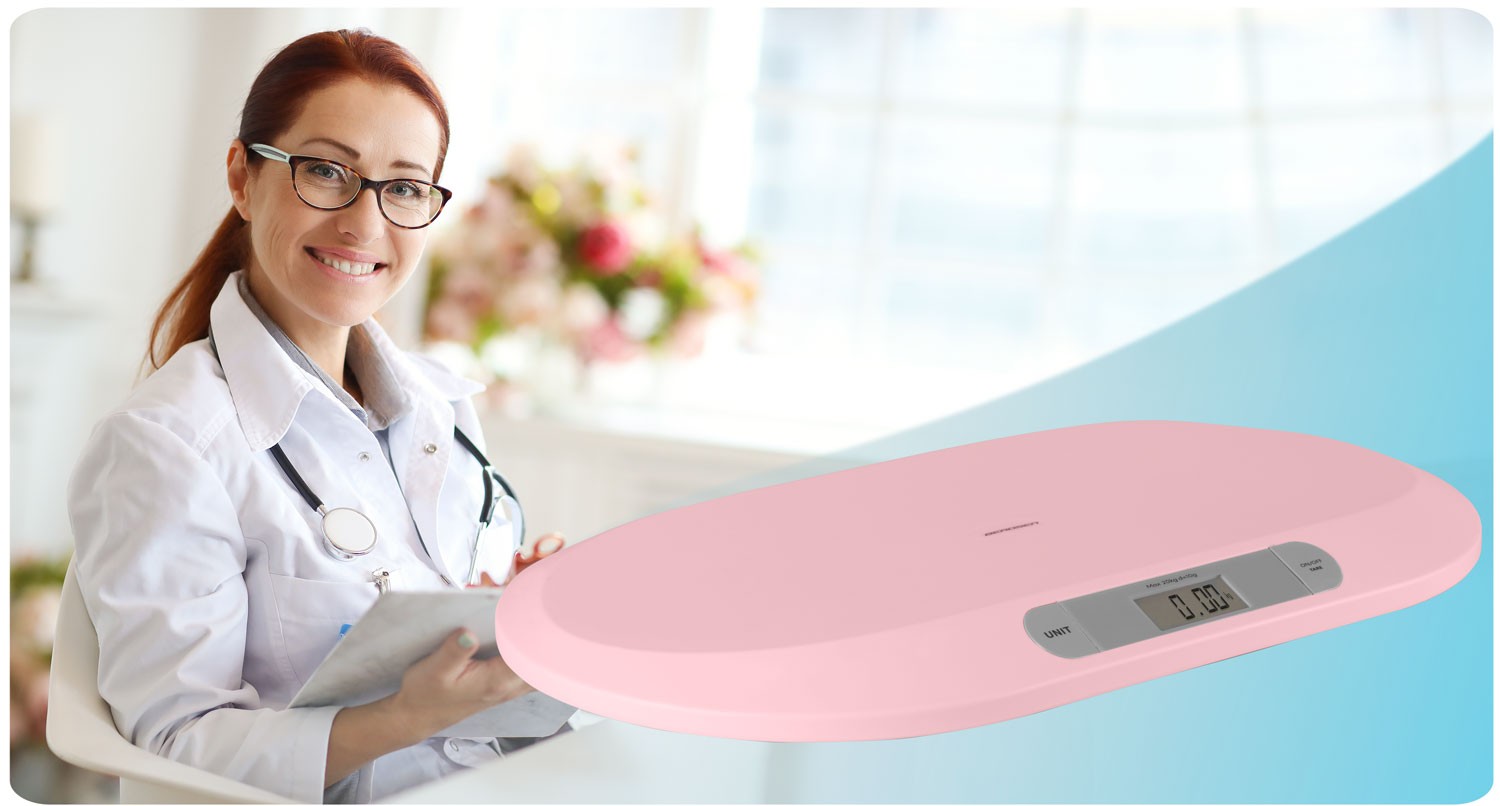 Elektrooniline beebikaal BW-144 roosa - Image 6