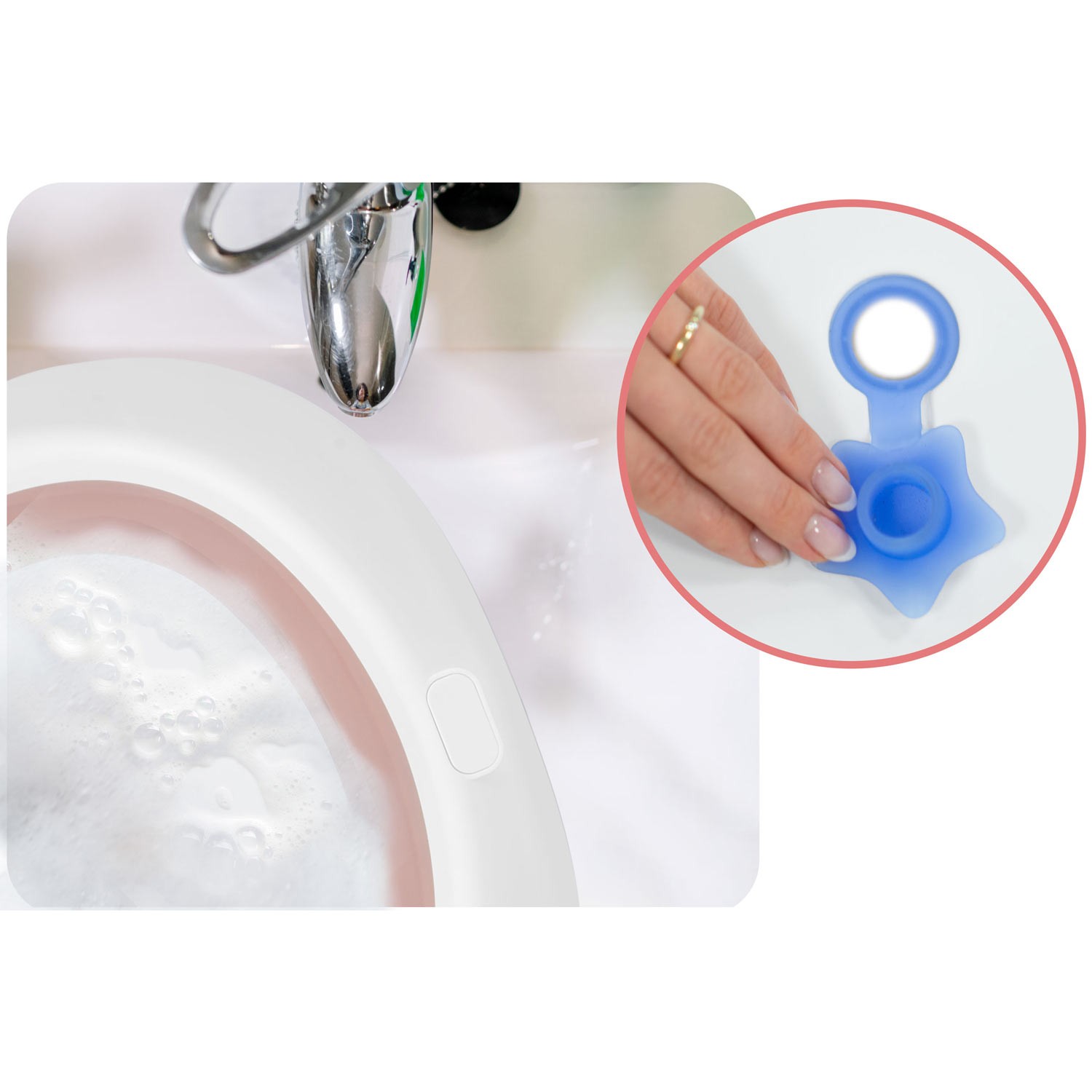 Beebivann RK-281 valge ja roosa - Image 6