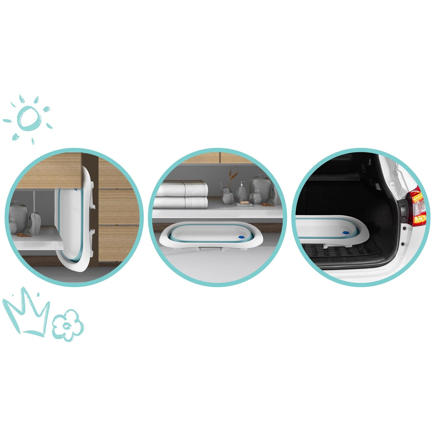 Beebivann RK-281 valge ja sinine - Image 9