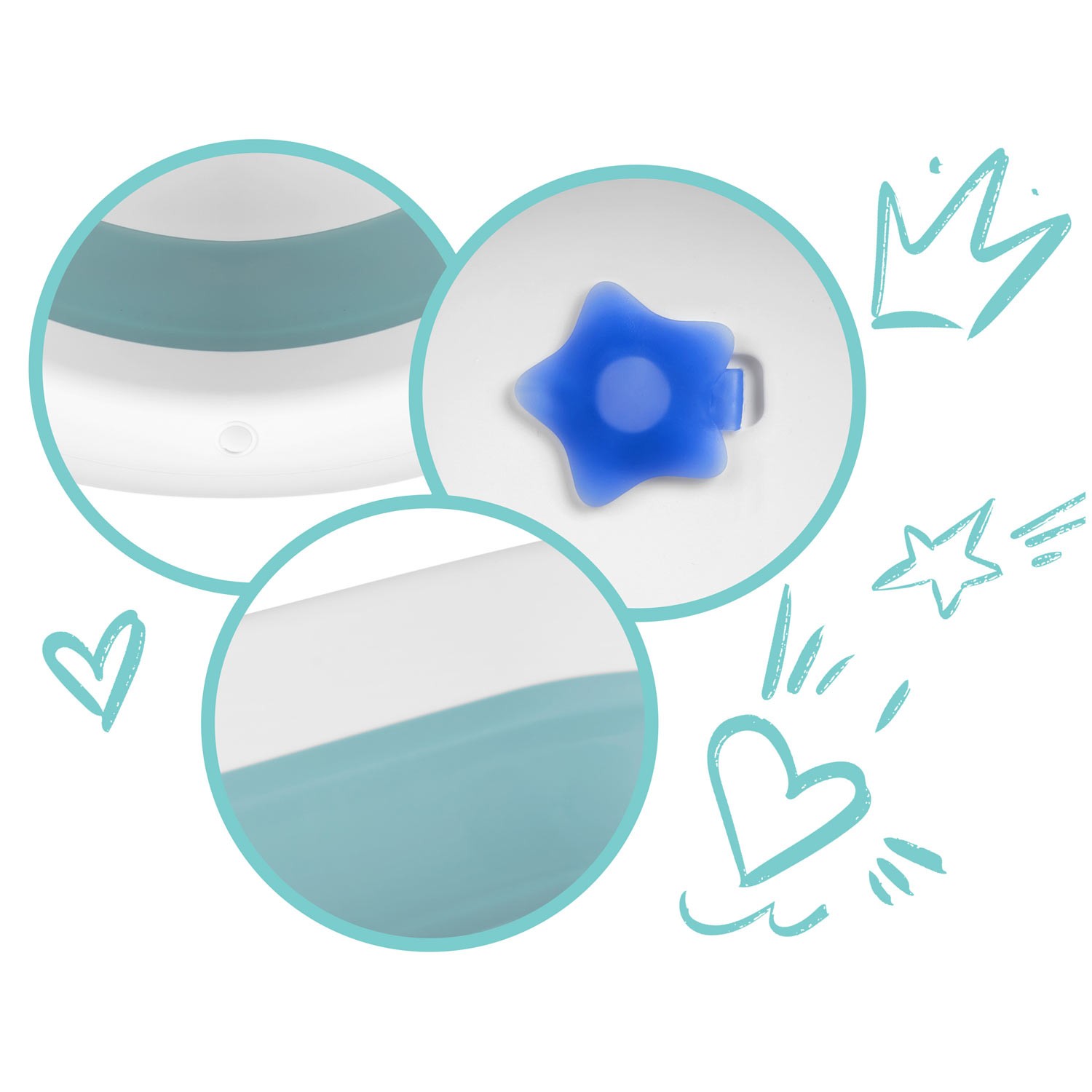 Beebivann RK-281 valge ja sinine - Image 5