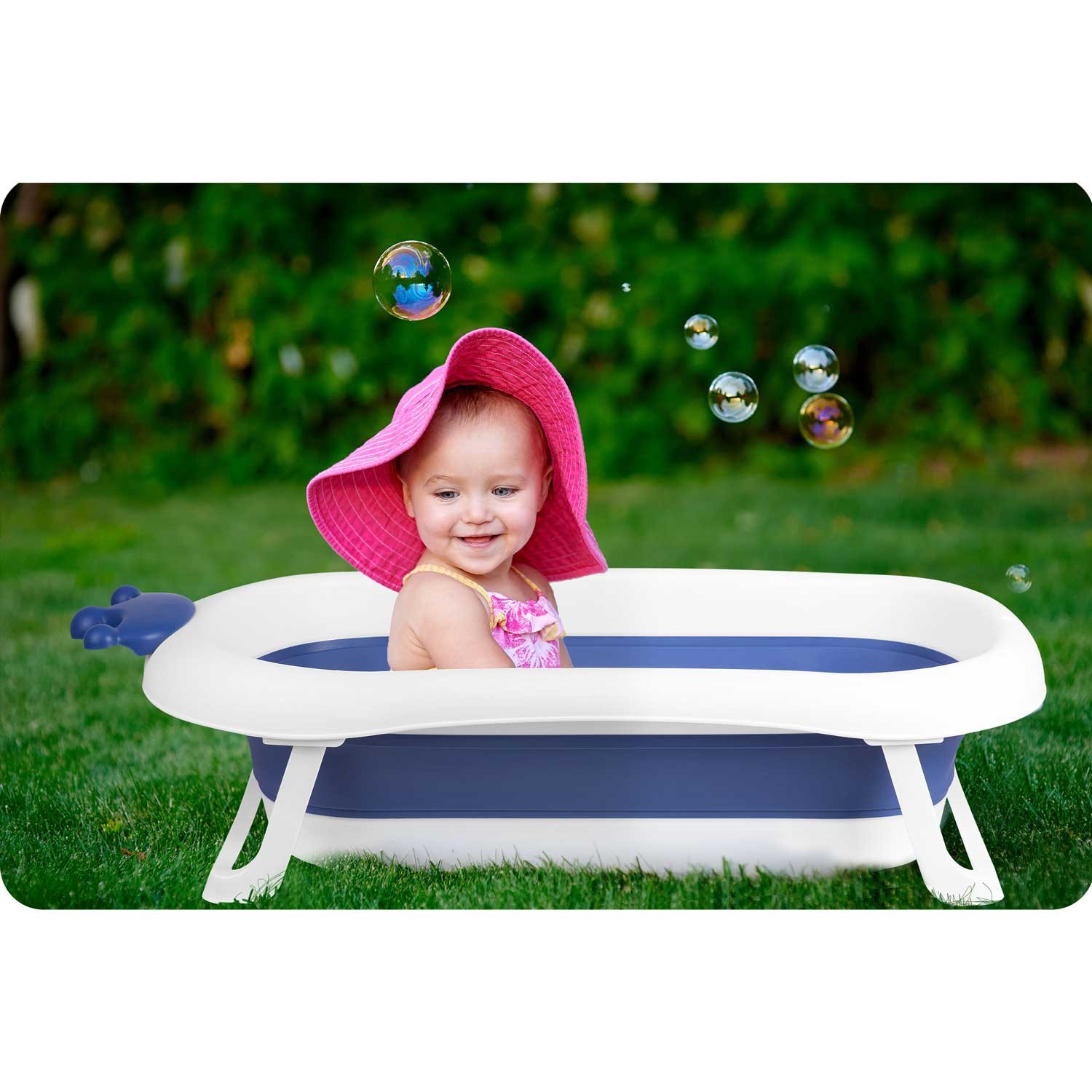 Beebivann padjaga RK-280 valge ja sinine - Image 11